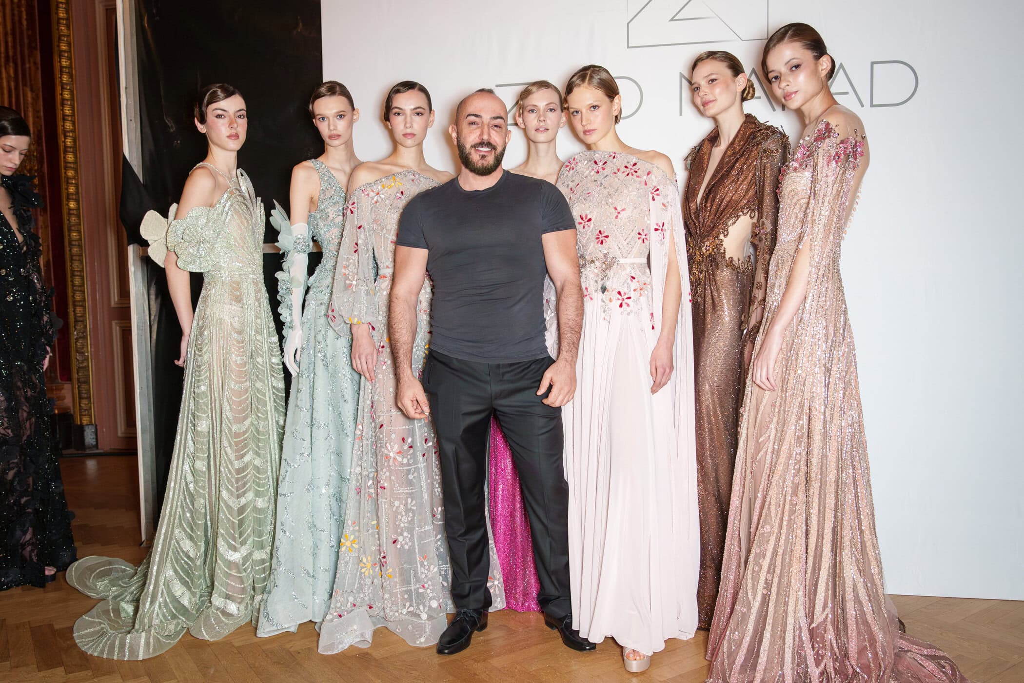 Ziad Nakad Spring 2025 Couture Fashion Show Backstage