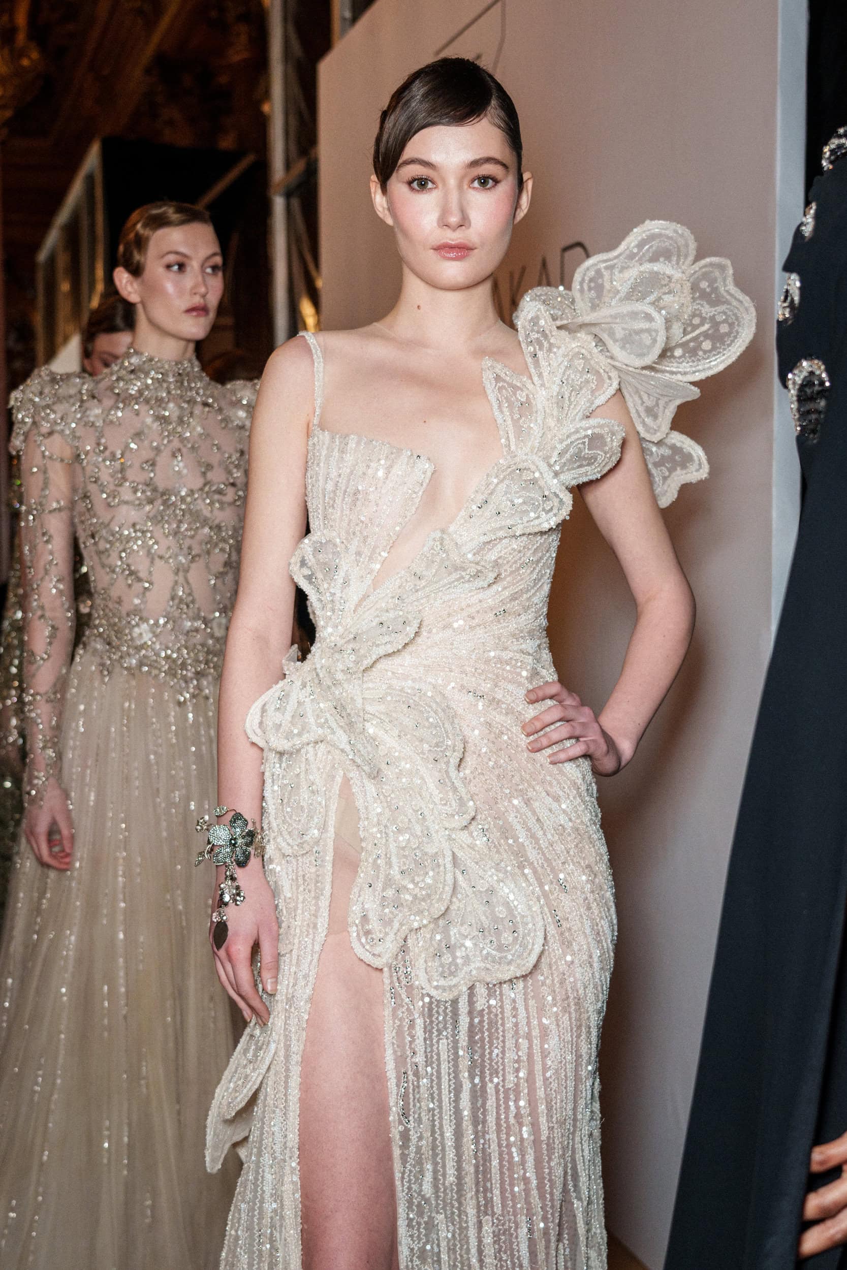 Ziad Nakad Spring 2025 Couture Fashion Show Backstage