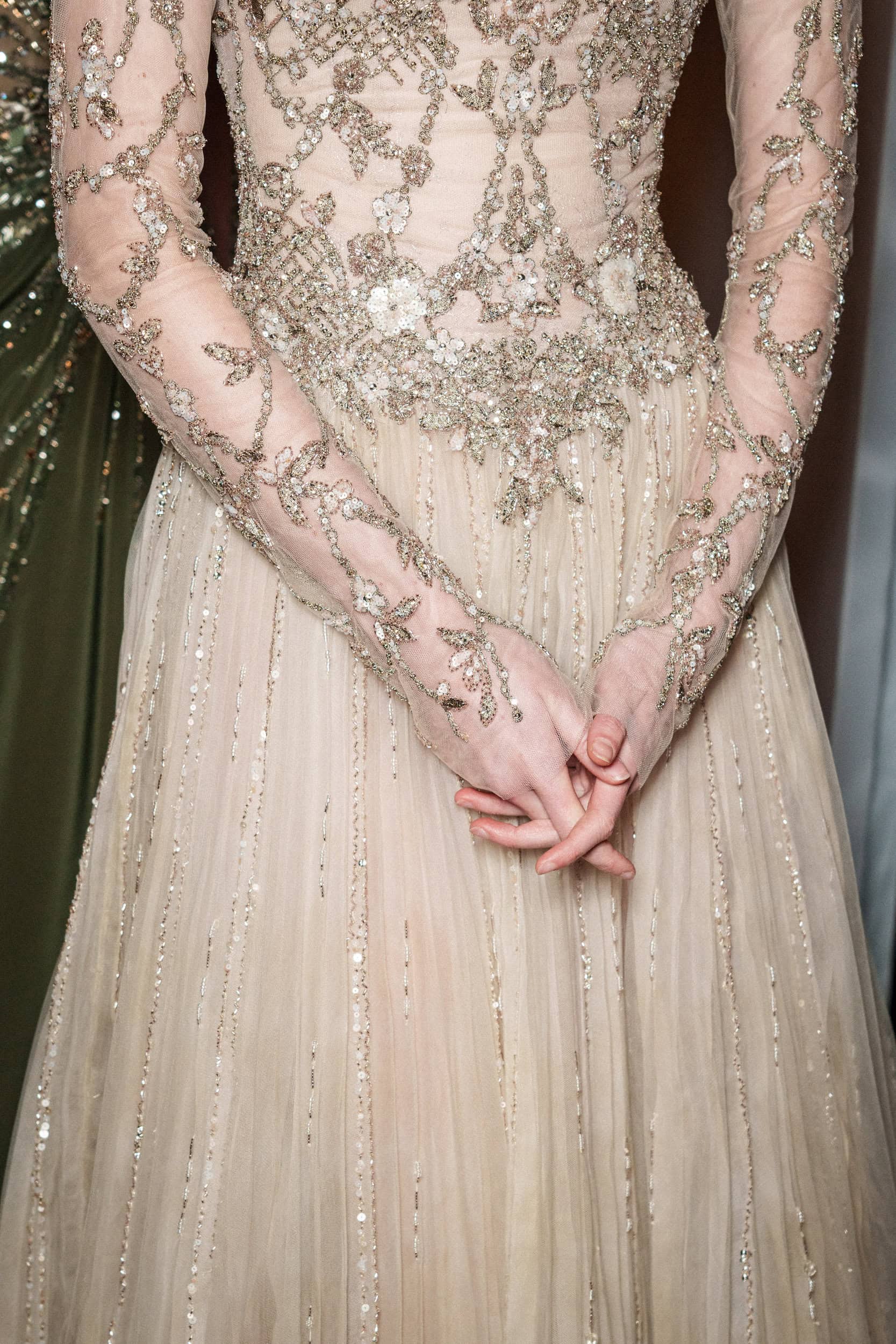 Ziad Nakad Spring 2025 Couture Fashion Show Backstage