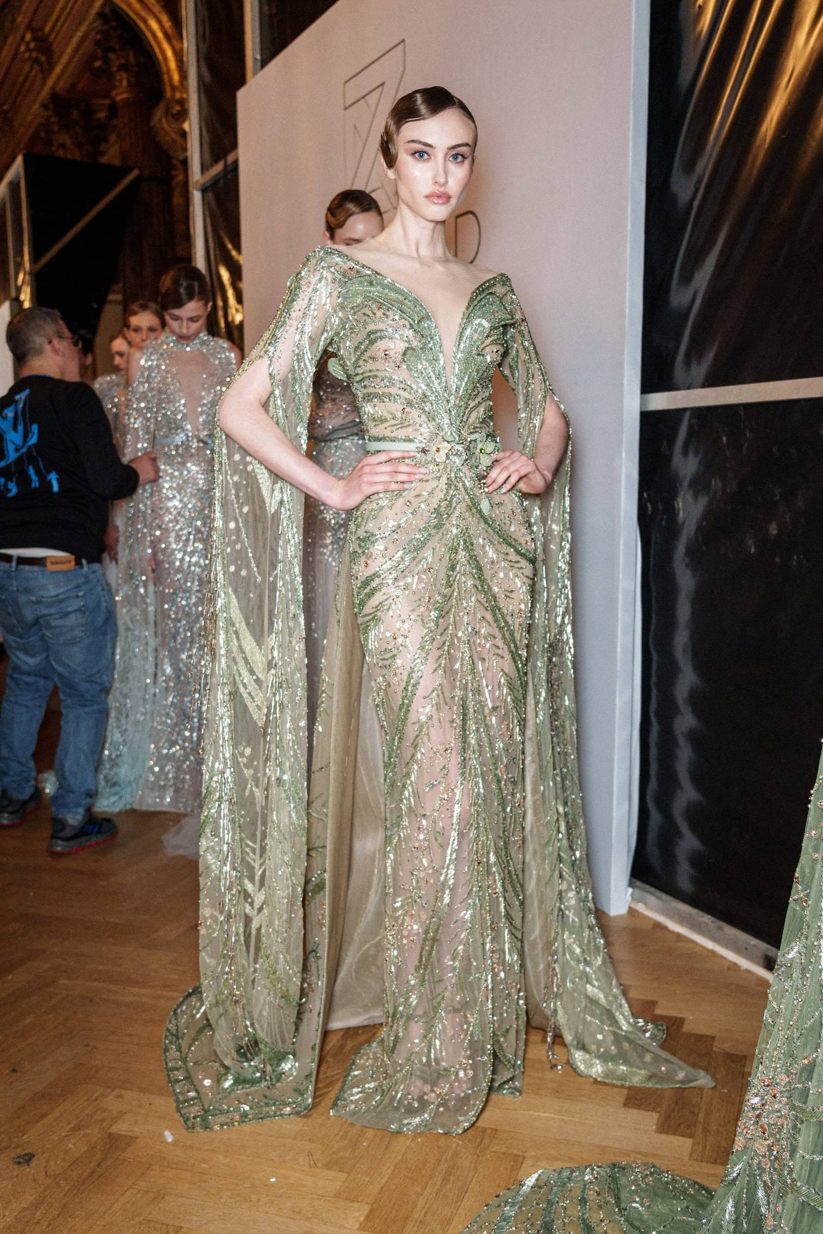 Ziad Nakad Spring 2025 Couture Fashion Show Backstage