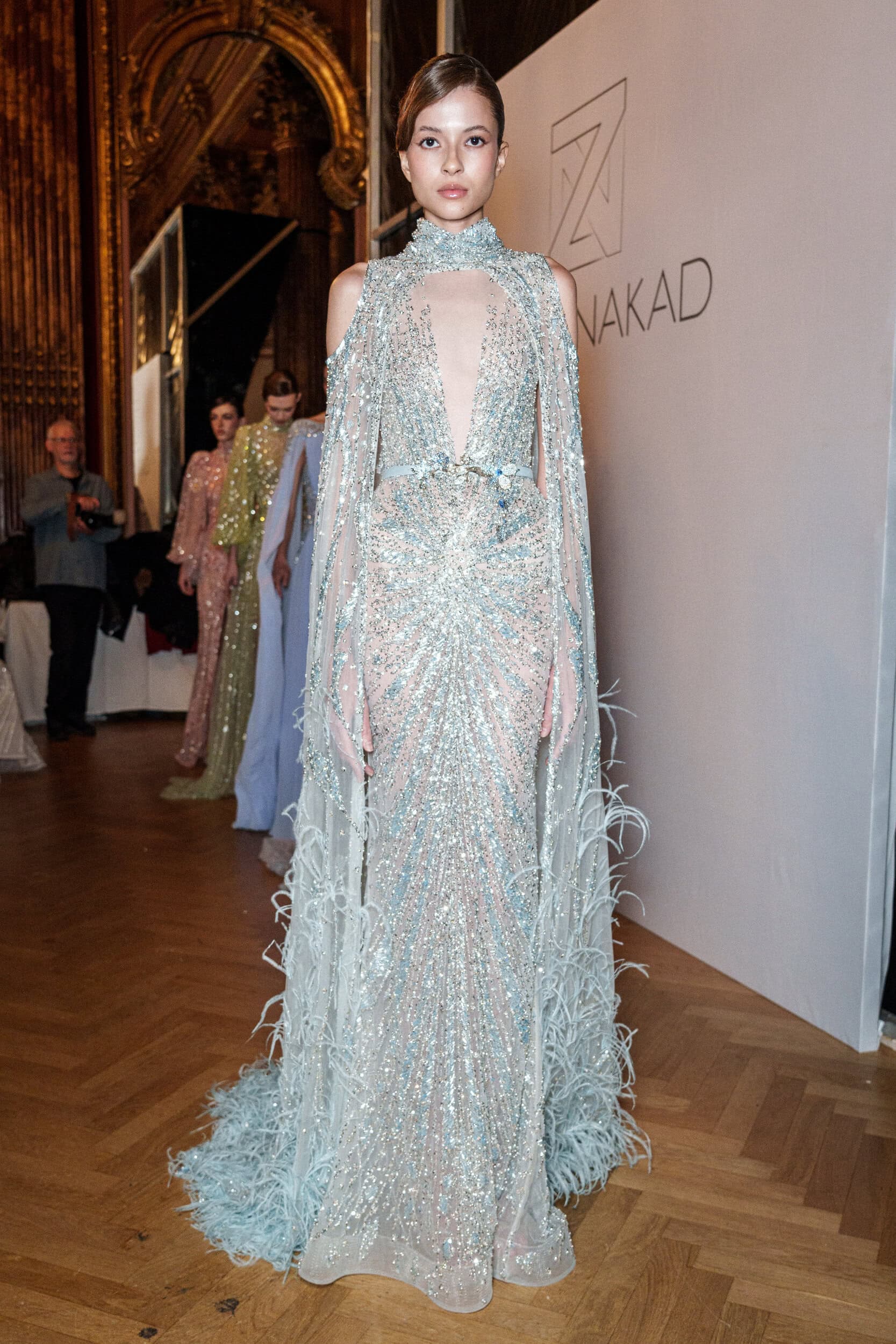 Ziad Nakad Spring 2025 Couture Fashion Show Backstage