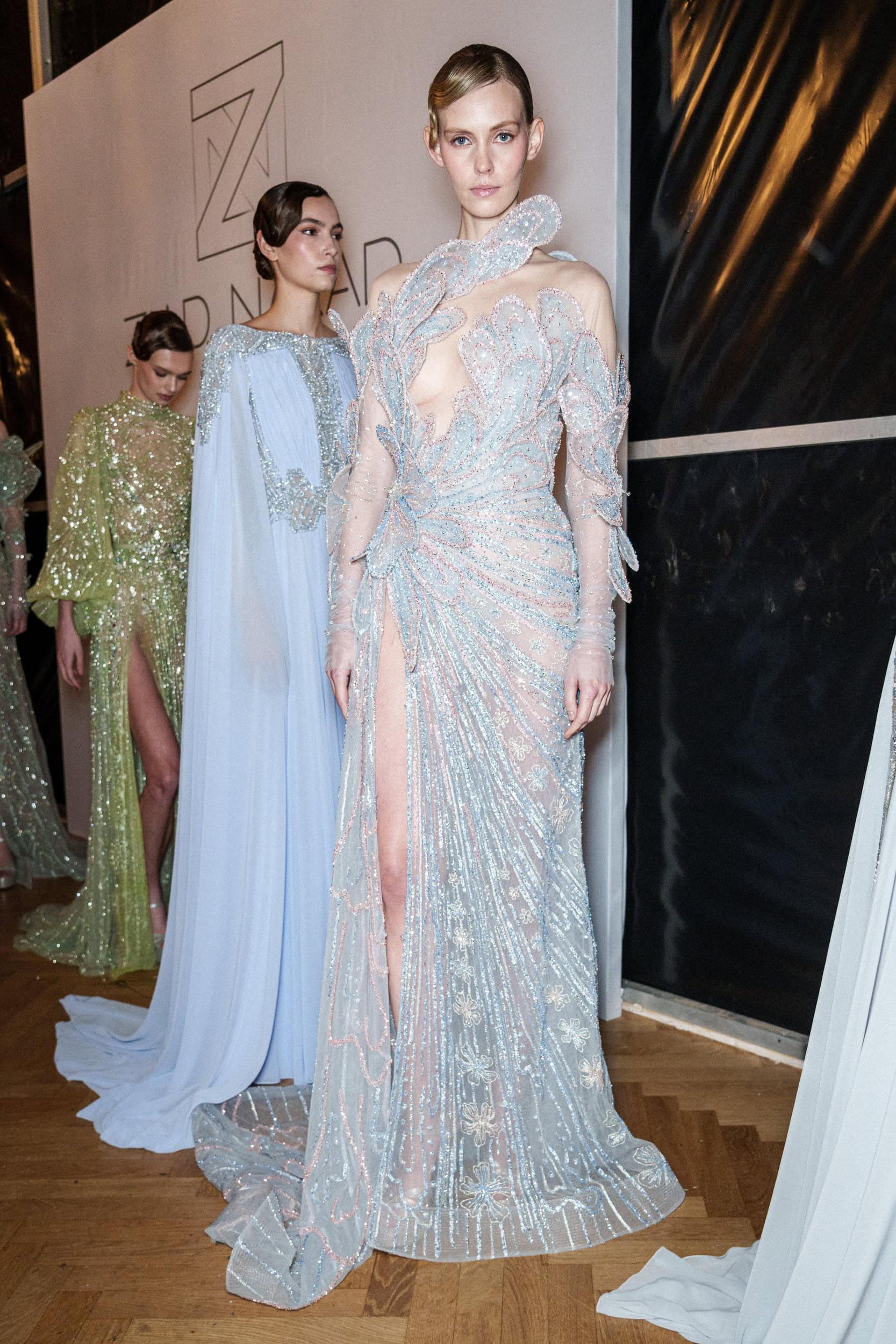 Ziad Nakad Spring 2025 Couture Fashion Show Backstage