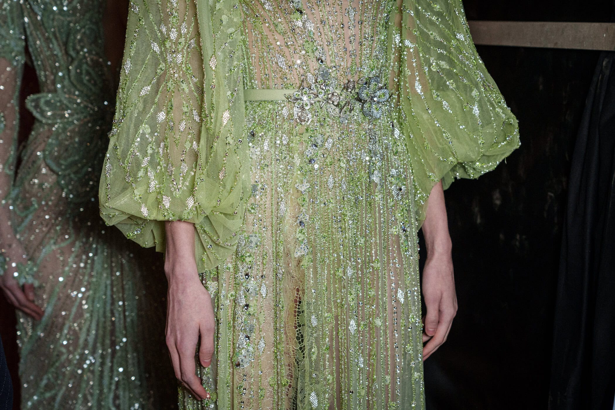 Ziad Nakad Spring 2025 Couture Fashion Show Backstage