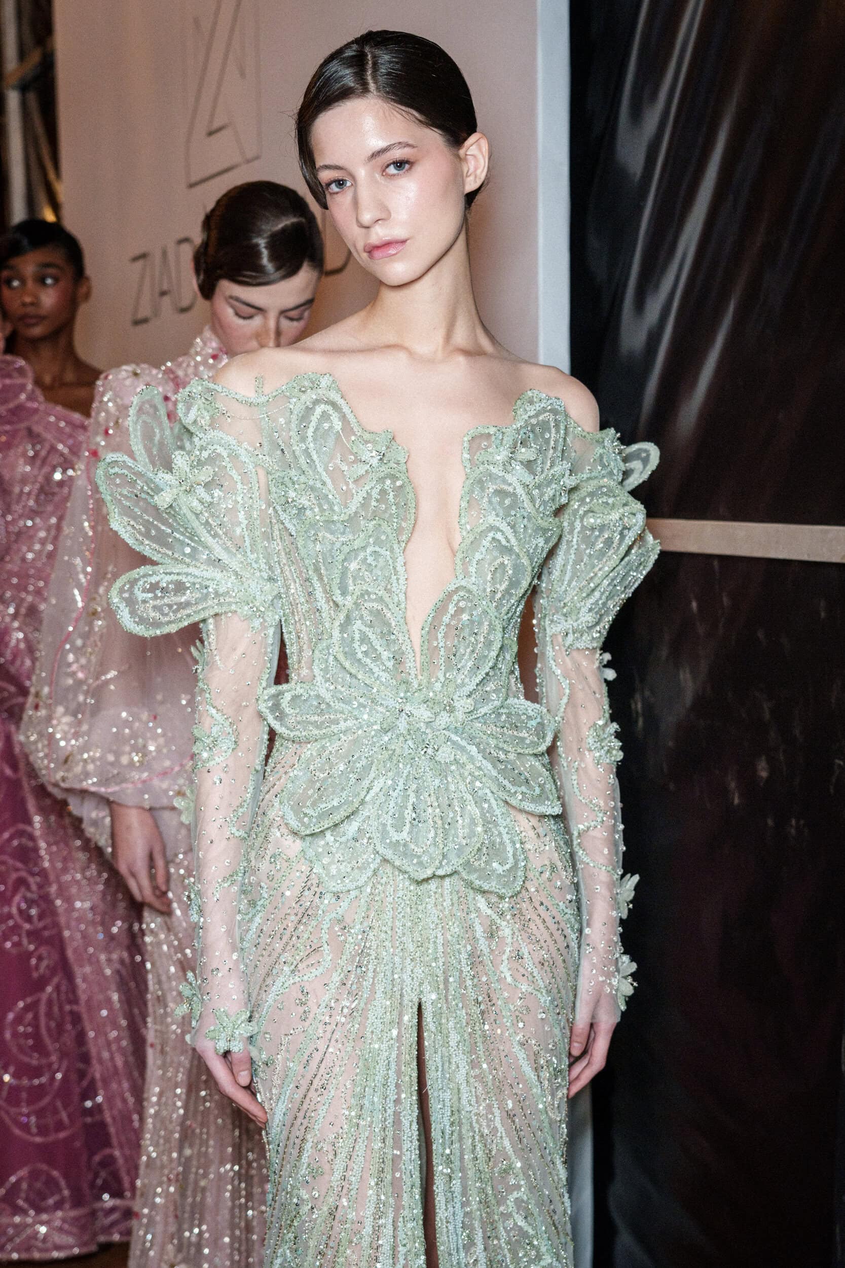 Ziad Nakad Spring 2025 Couture Fashion Show Backstage