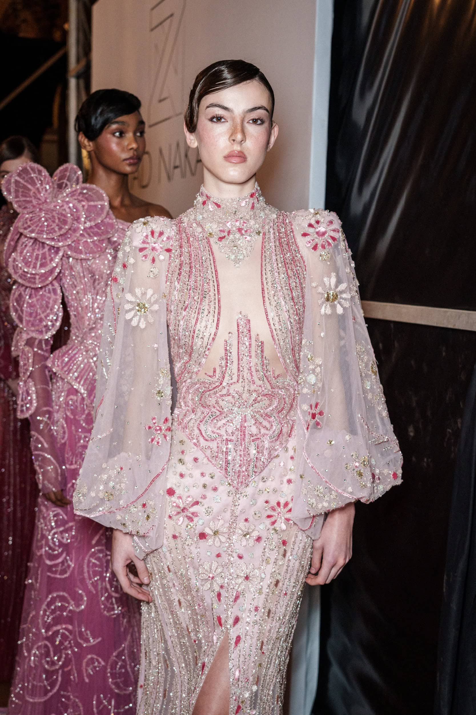 Ziad Nakad Spring 2025 Couture Fashion Show Backstage