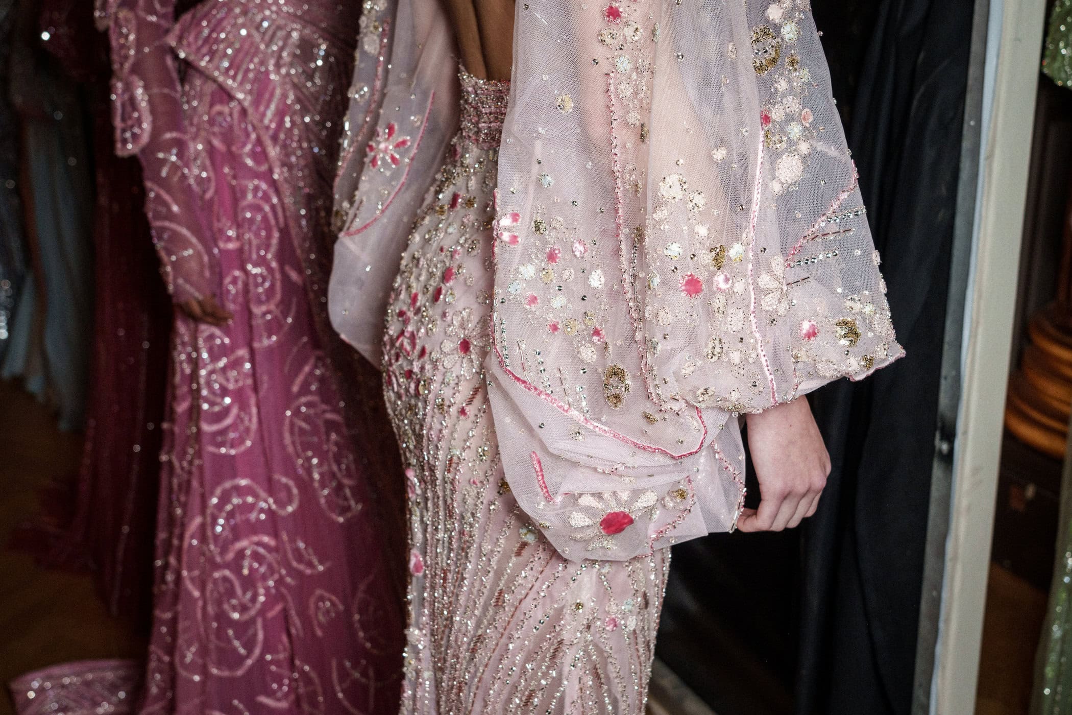 Ziad Nakad Spring 2025 Couture Fashion Show Backstage