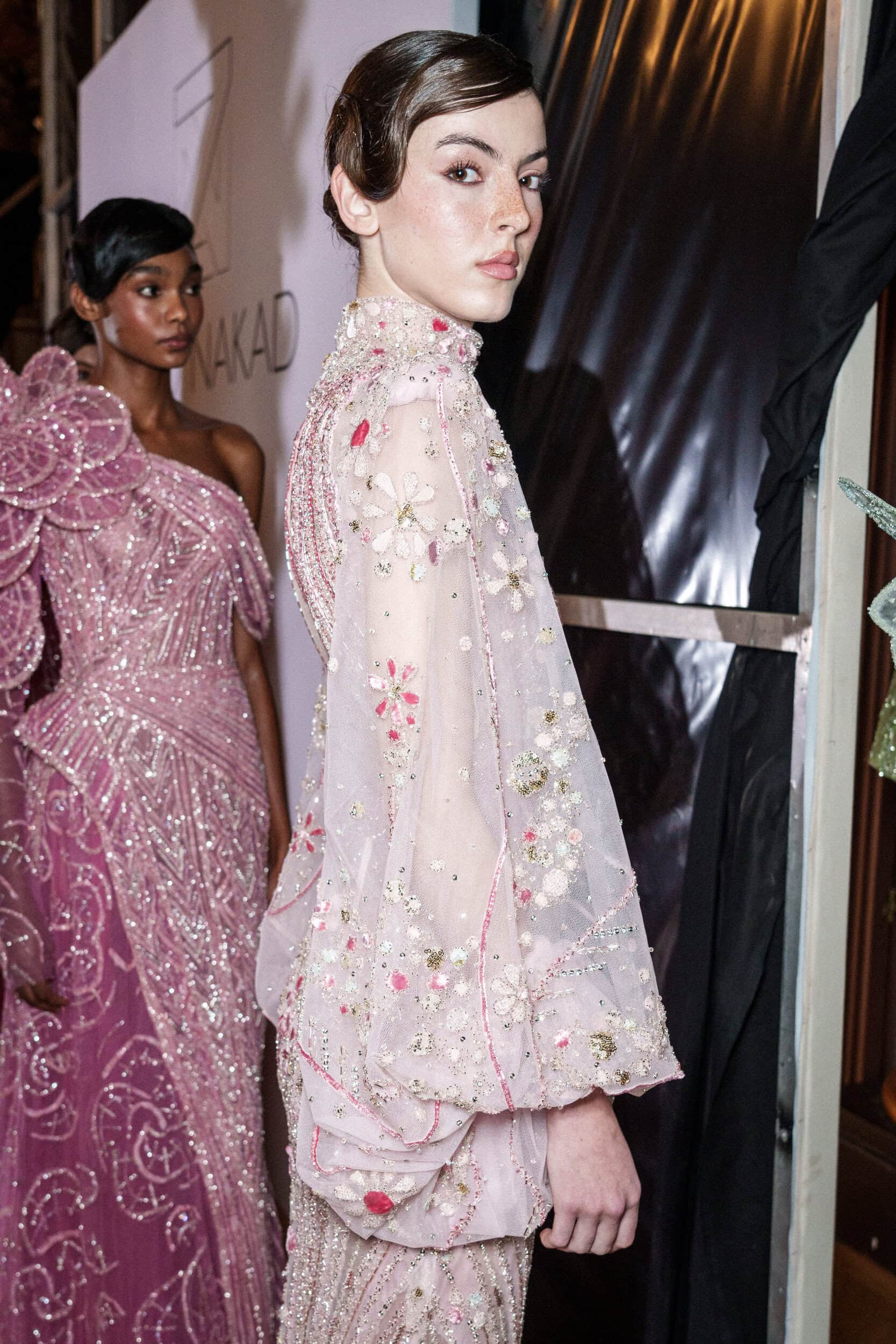 Ziad Nakad Spring 2025 Couture Fashion Show Backstage