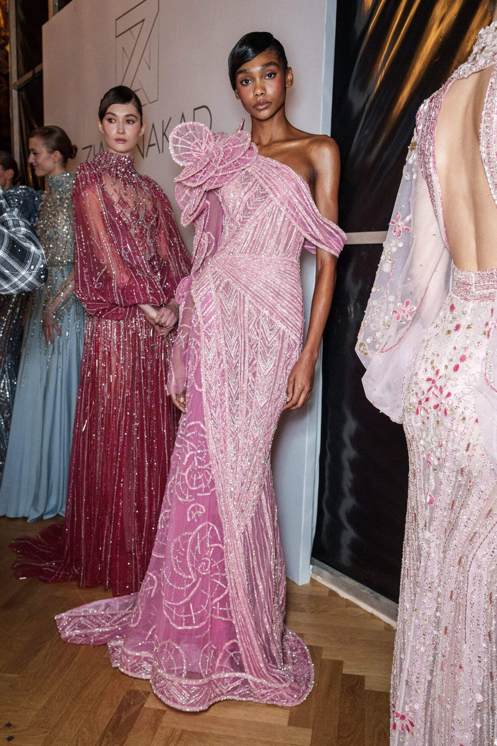 Ziad Nakad Spring 2025 Couture Fashion Show Backstage