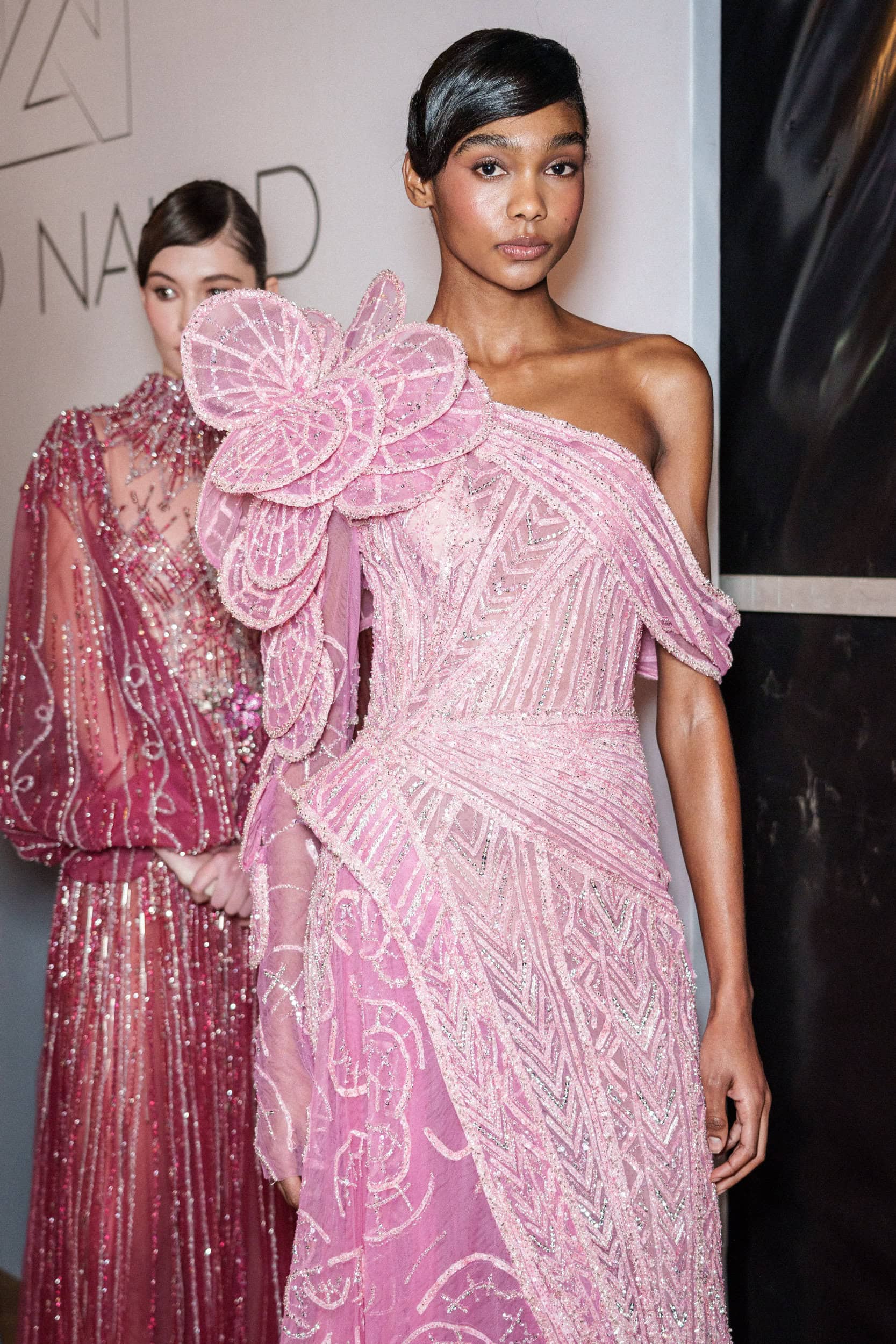 Ziad Nakad Spring 2025 Couture Fashion Show Backstage