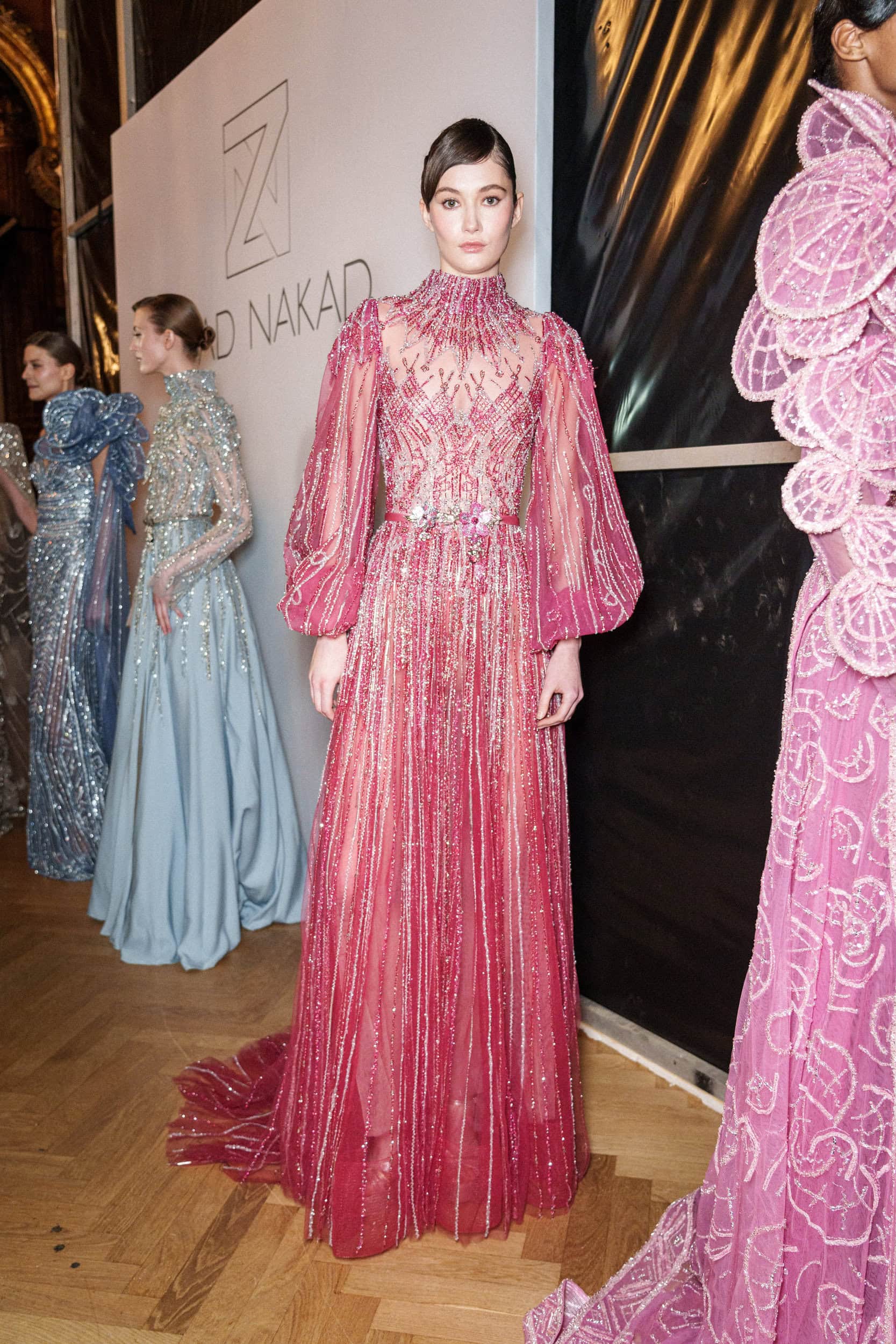 Ziad Nakad Spring 2025 Couture Fashion Show Backstage