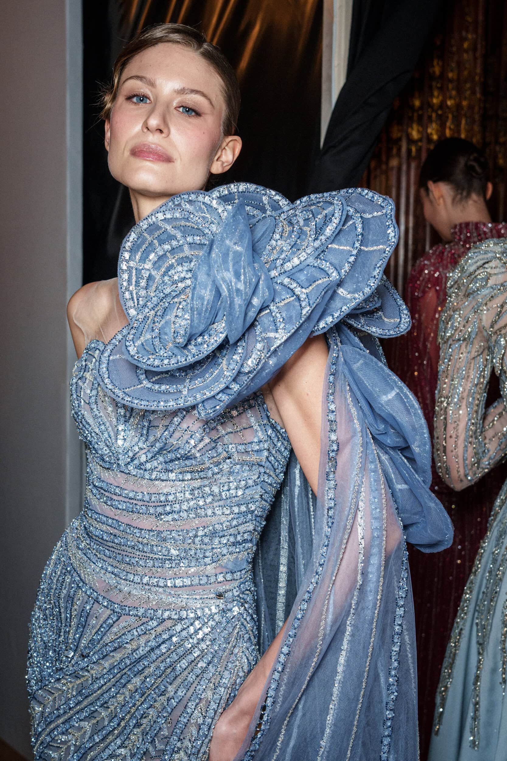 Ziad Nakad Spring 2025 Couture Fashion Show Backstage