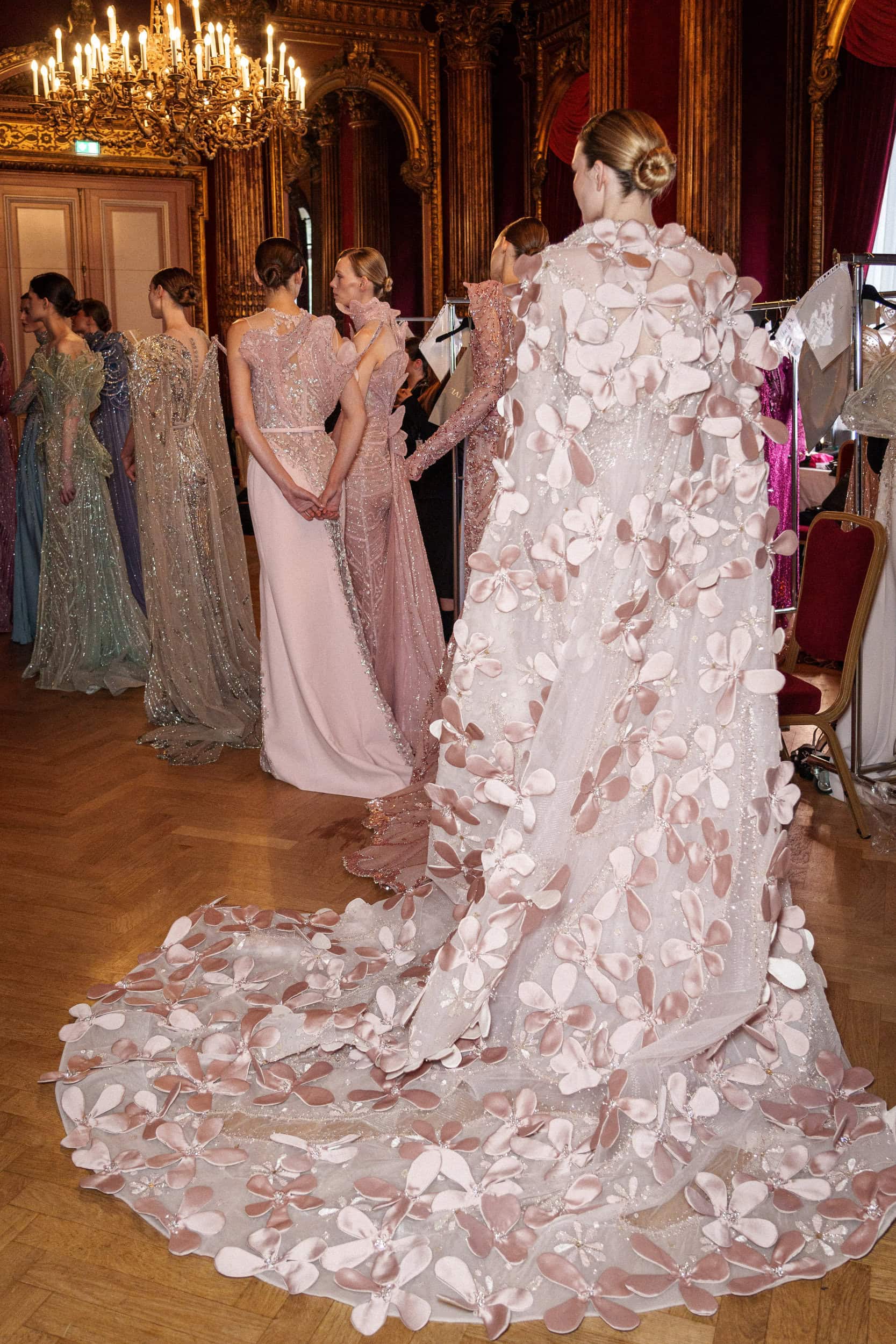 Ziad Nakad Spring 2025 Couture Fashion Show Backstage