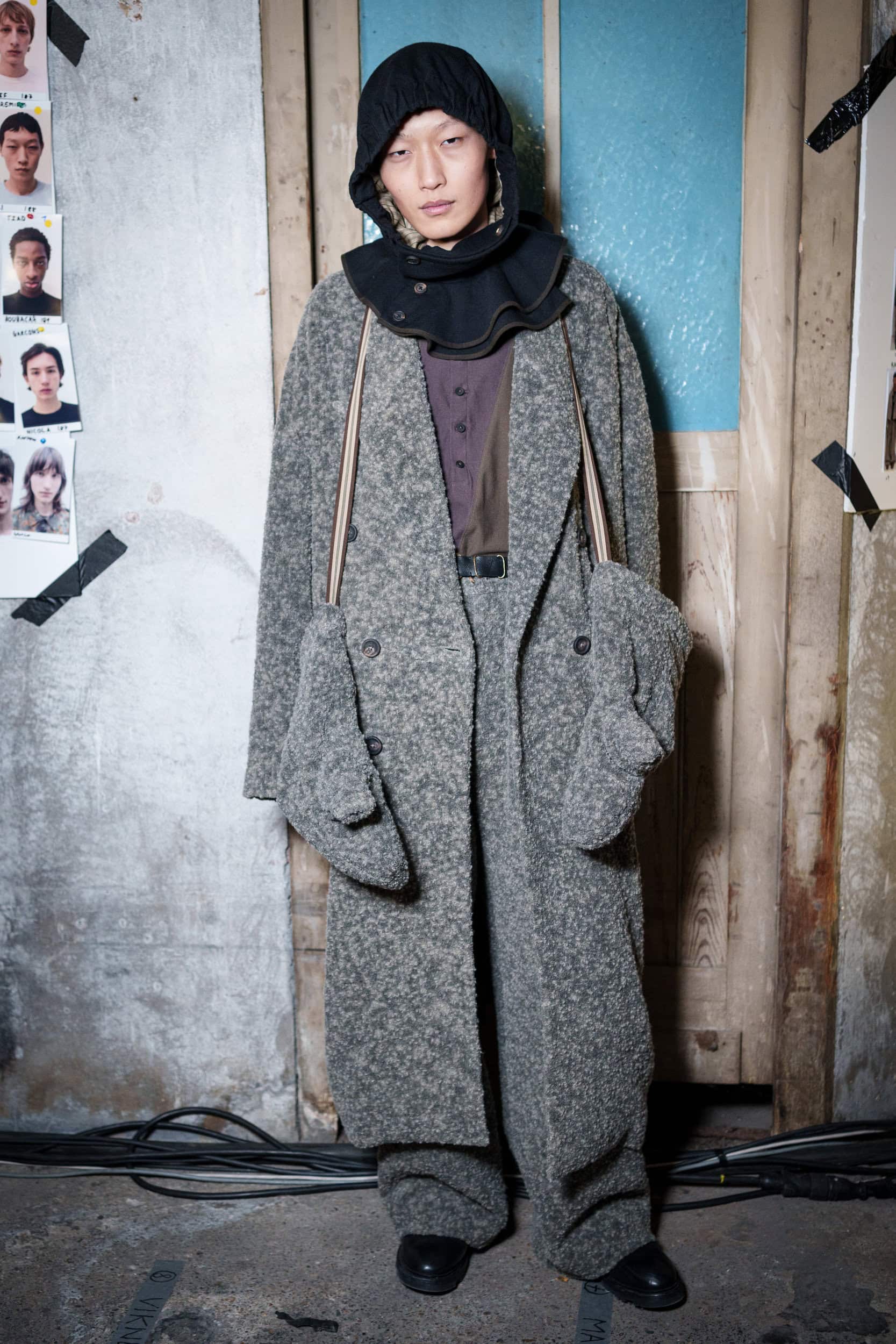 Ziggy Chen Fall 2025 Men’s Fashion Show Backstage