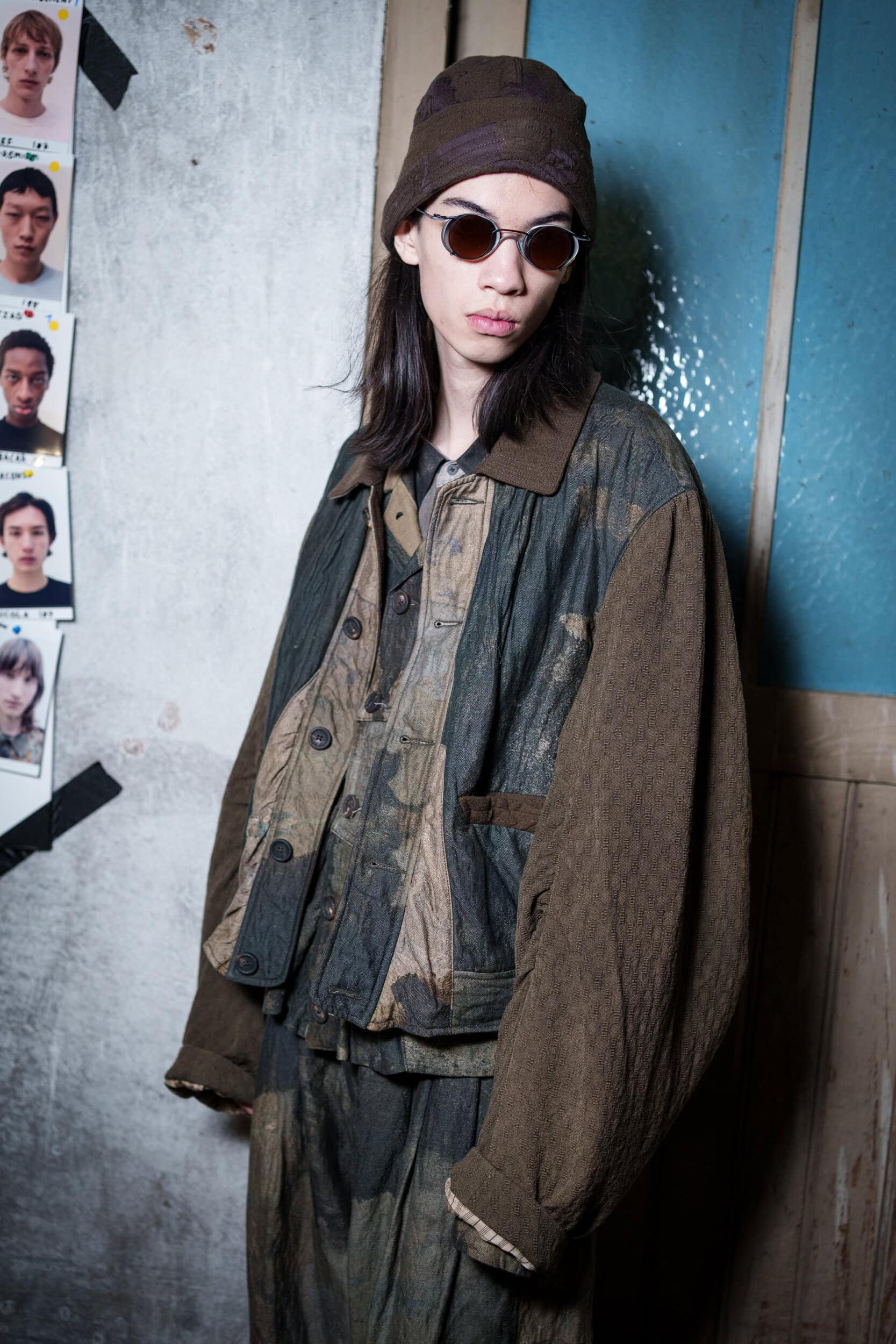 Ziggy Chen Fall 2025 Men’s Fashion Show Backstage