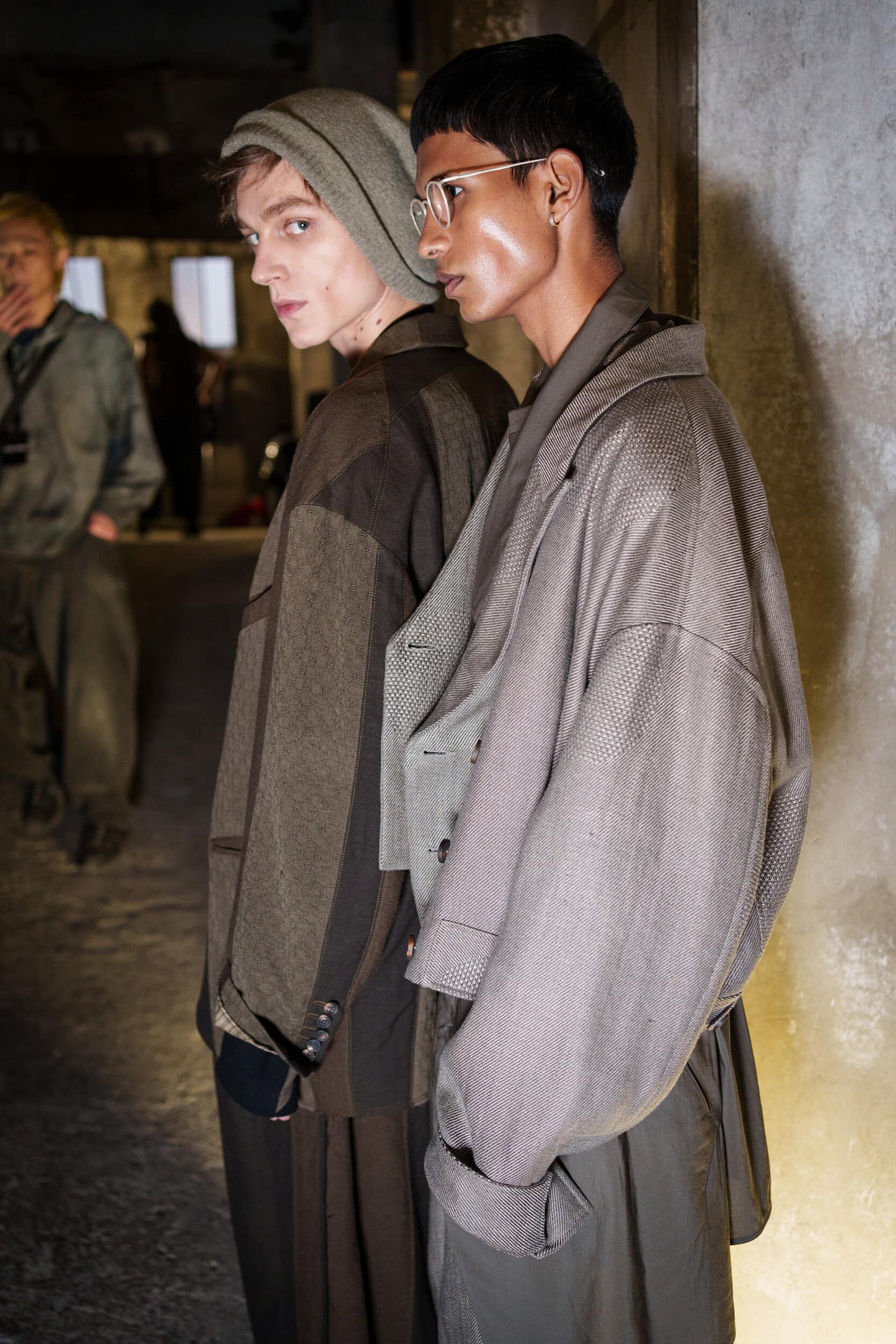 Ziggy Chen Fall 2025 Men’s Fashion Show Backstage