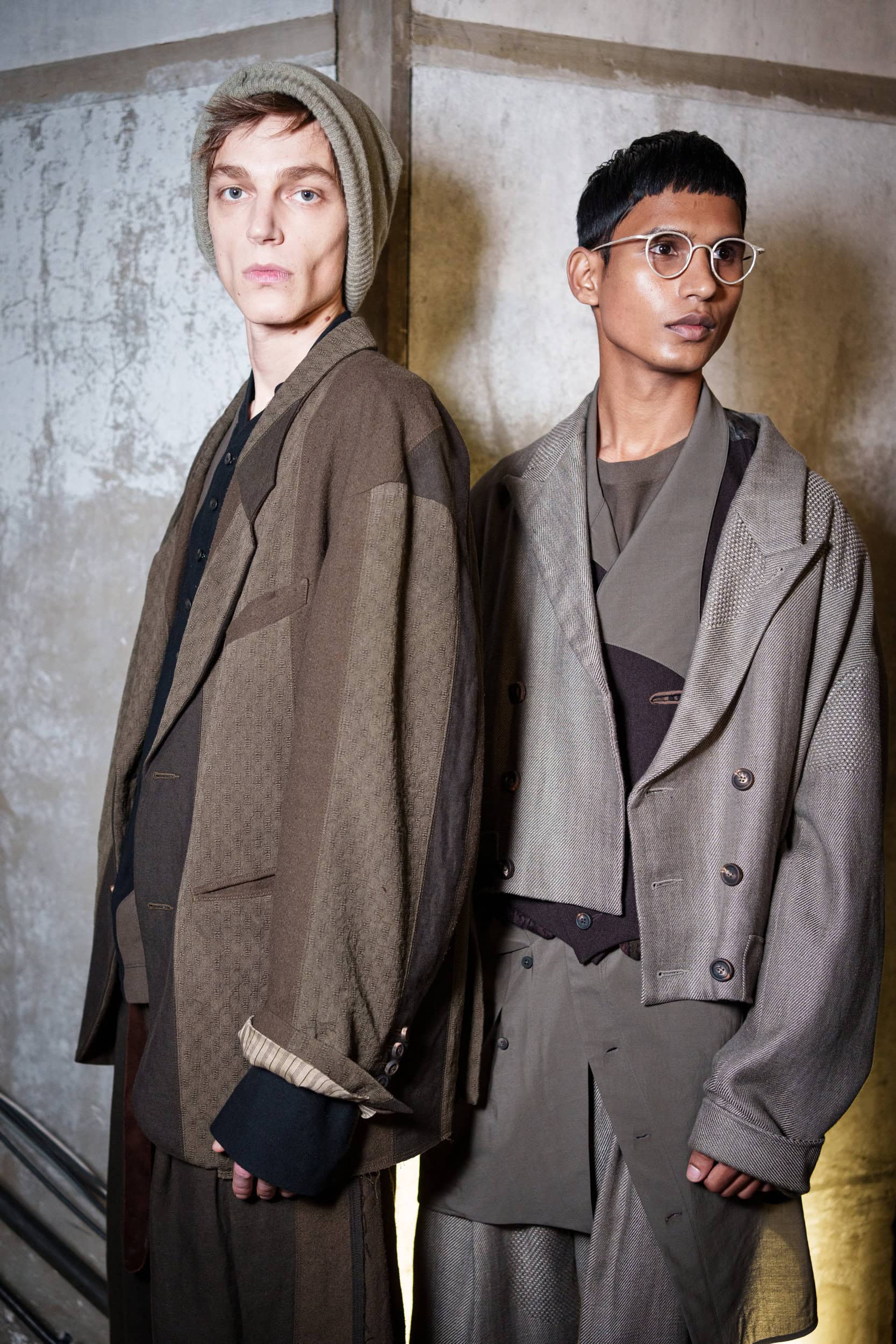 Ziggy Chen Fall 2025 Men’s Fashion Show Backstage