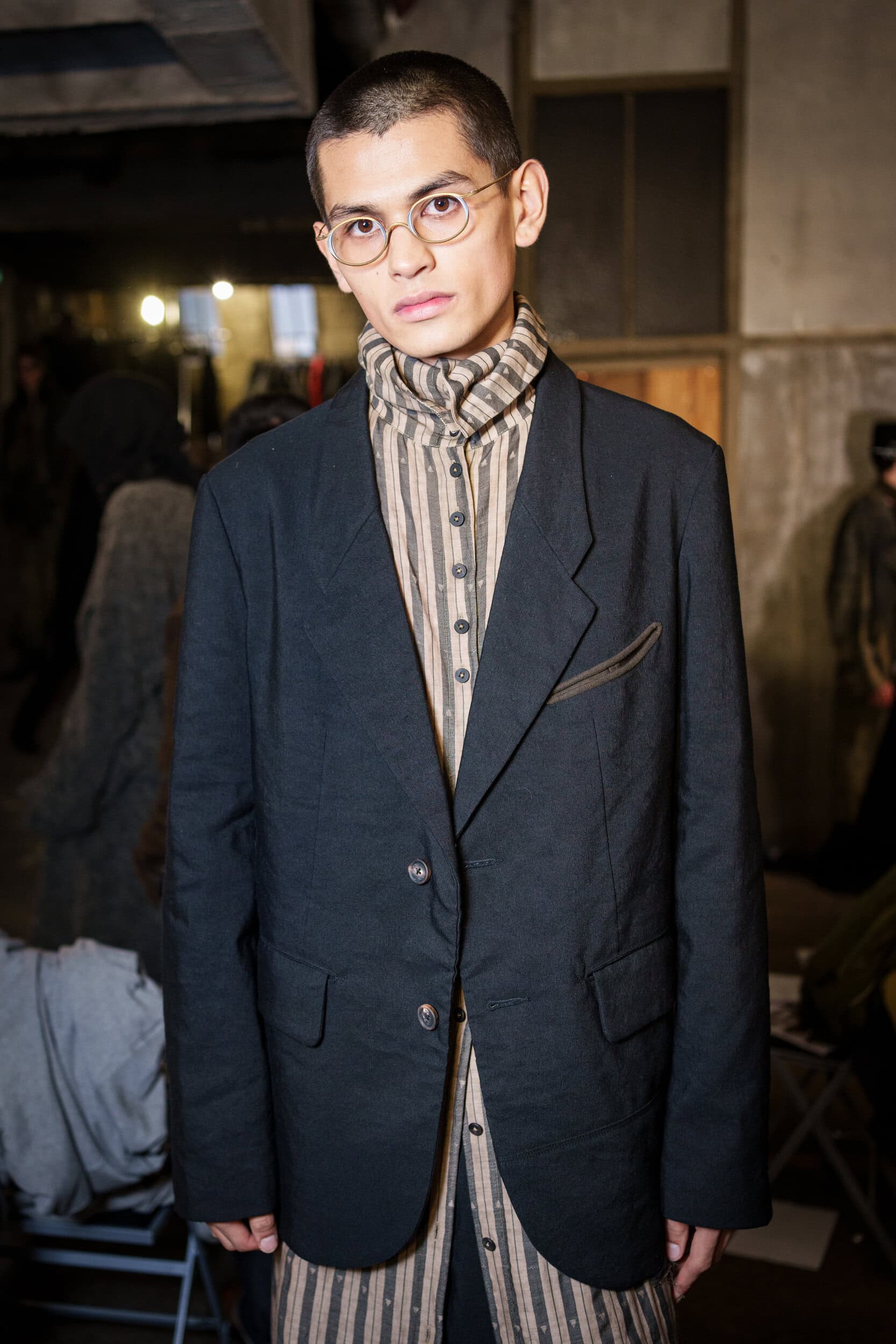 Ziggy Chen Fall 2025 Men’s Fashion Show Backstage