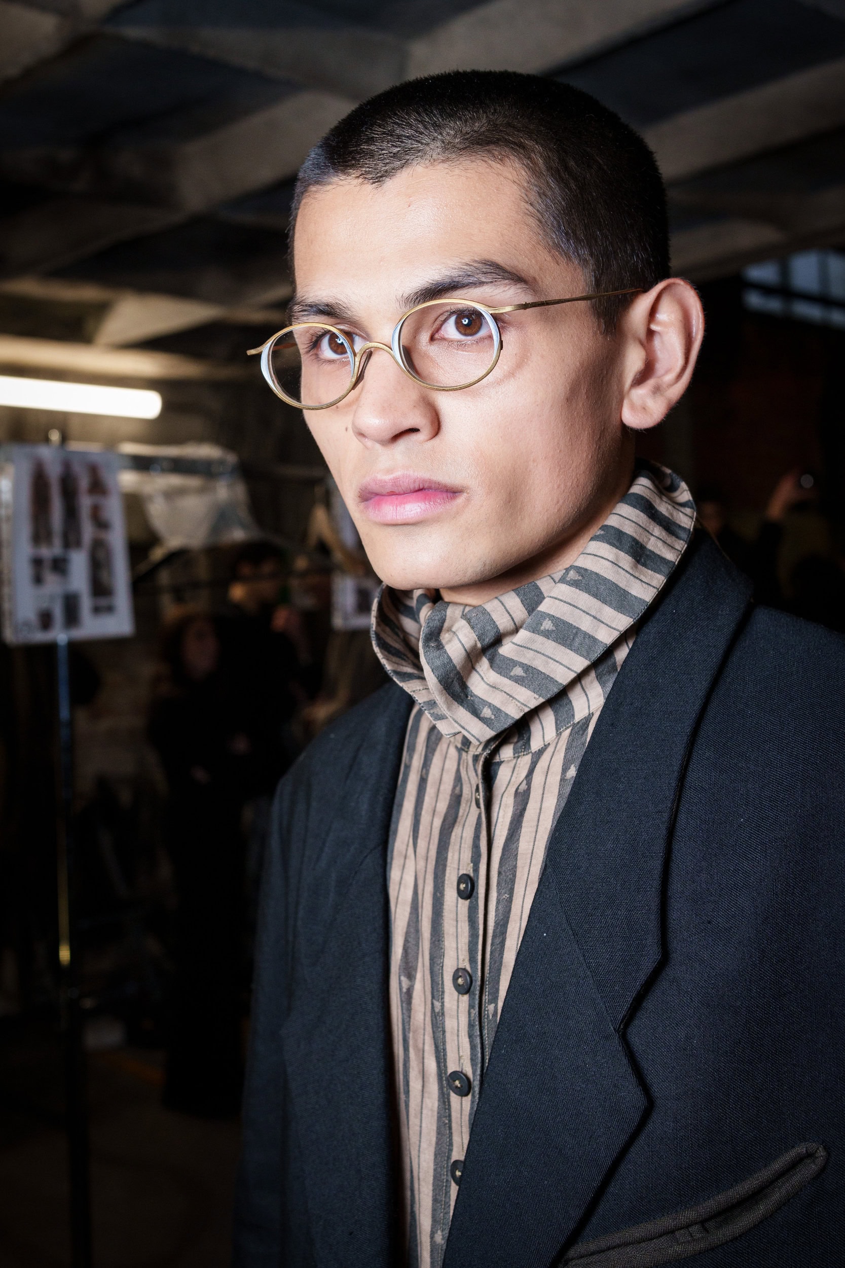 Ziggy Chen Fall 2025 Men’s Fashion Show Backstage