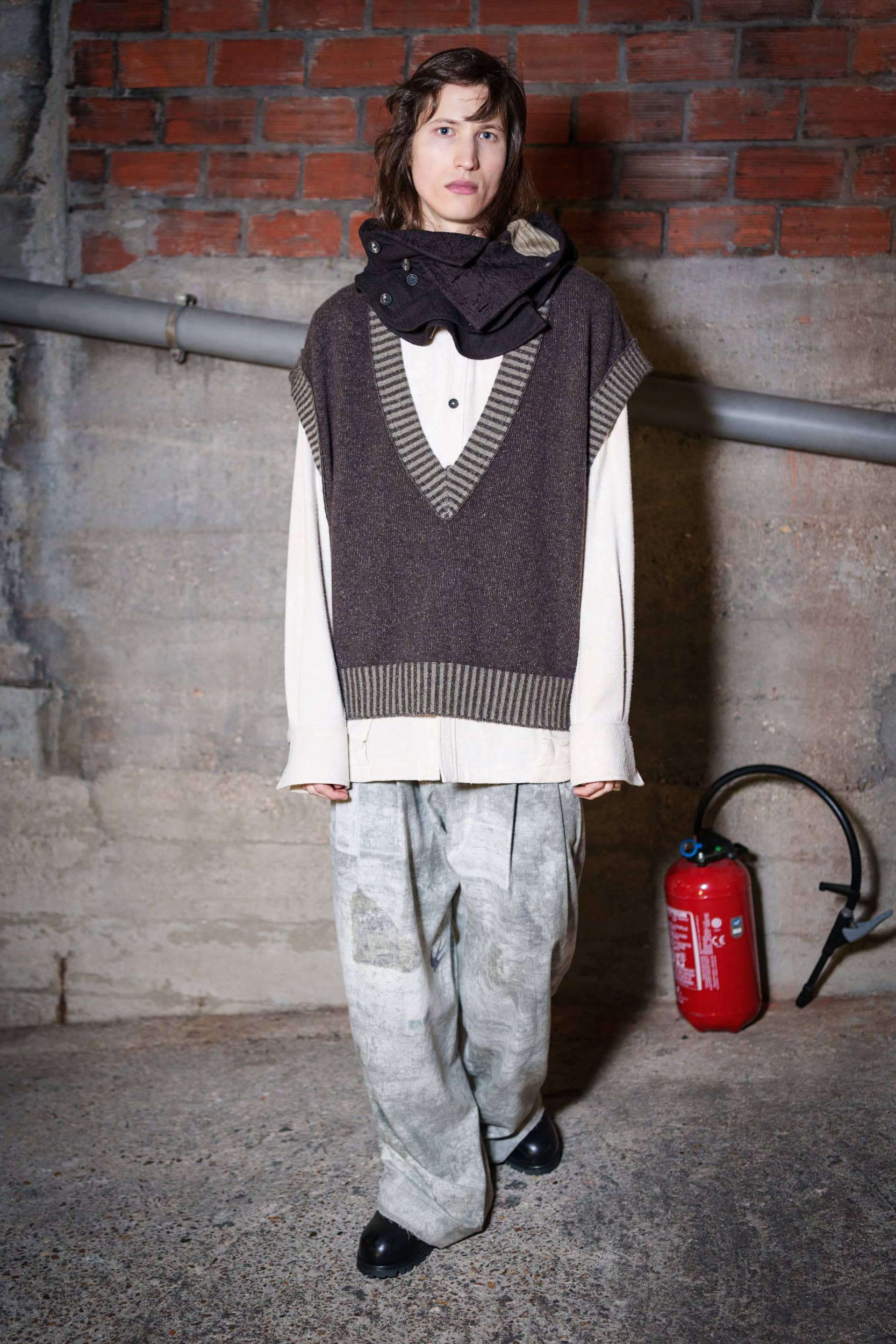 Ziggy Chen Fall 2025 Men’s Fashion Show Backstage