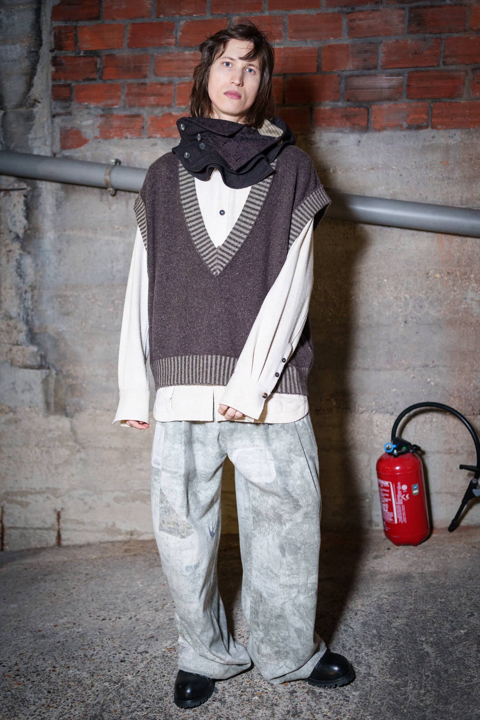 Ziggy Chen Fall 2025 Men’s Fashion Show Backstage