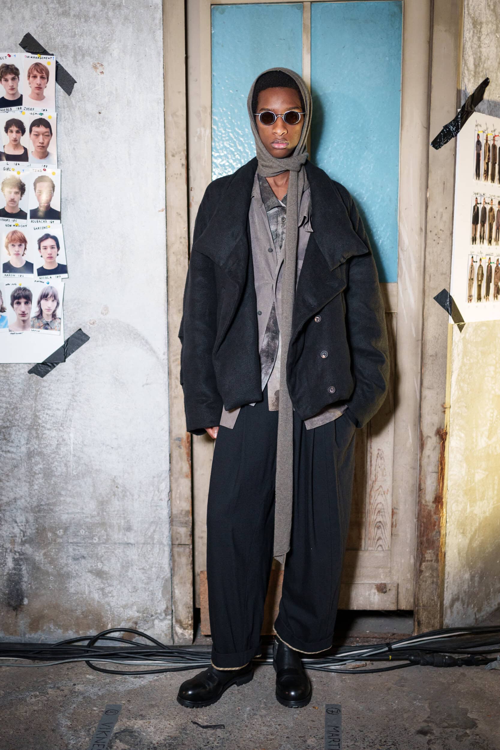 Ziggy Chen Fall 2025 Men’s Fashion Show Backstage