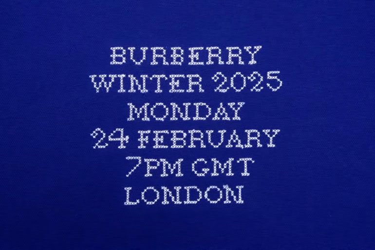 Watch Burberry Fall 2025 Fashion Show Live