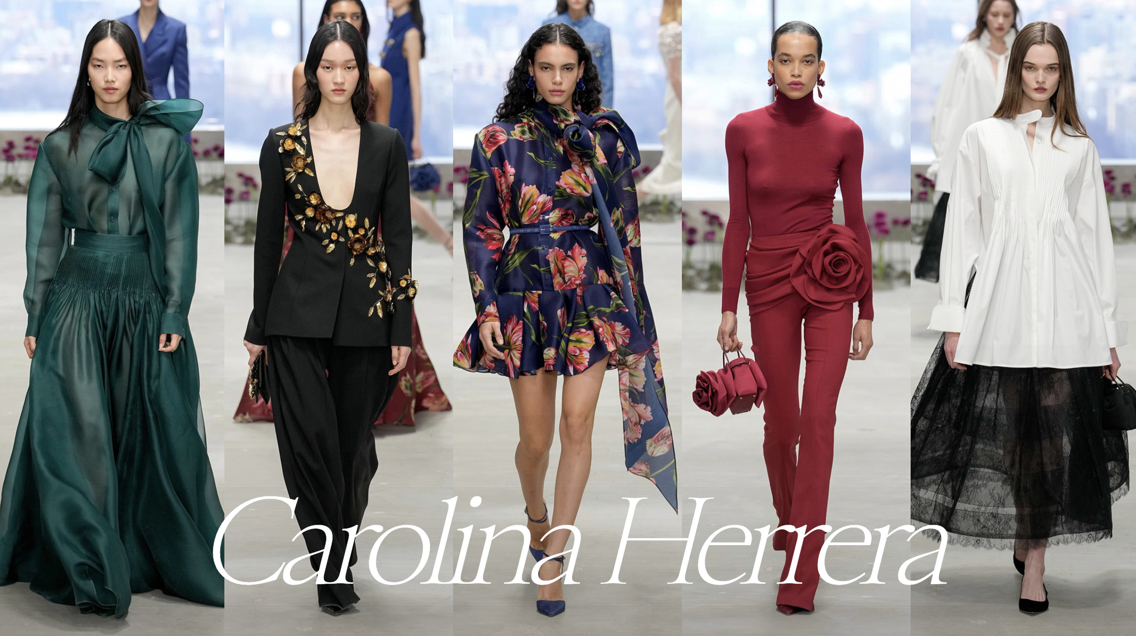 Carolina Herrera Fall 2025 Fashion Show