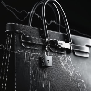 Hermes Climbs Gucci Slumps