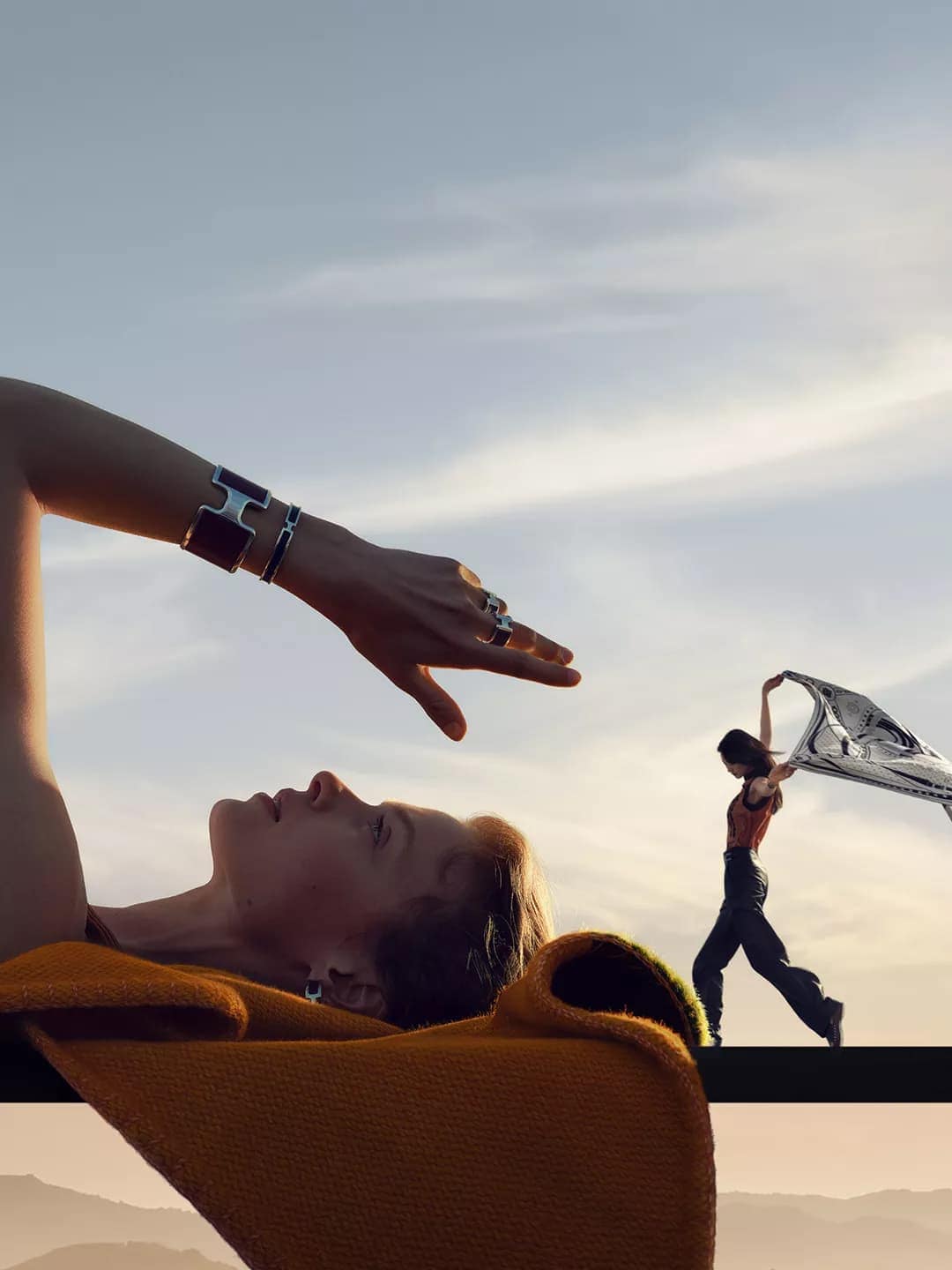 Hermes The Endless Line Ad Campaign Spring 2025