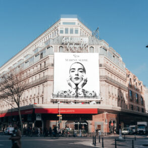 Marine Serre Takes Over Galeries Lafayette Window Displays