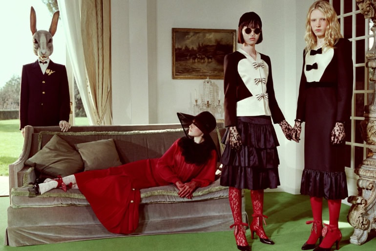 Valentino 'Pavillon des Folies' Spring 2025 Ad Campaign