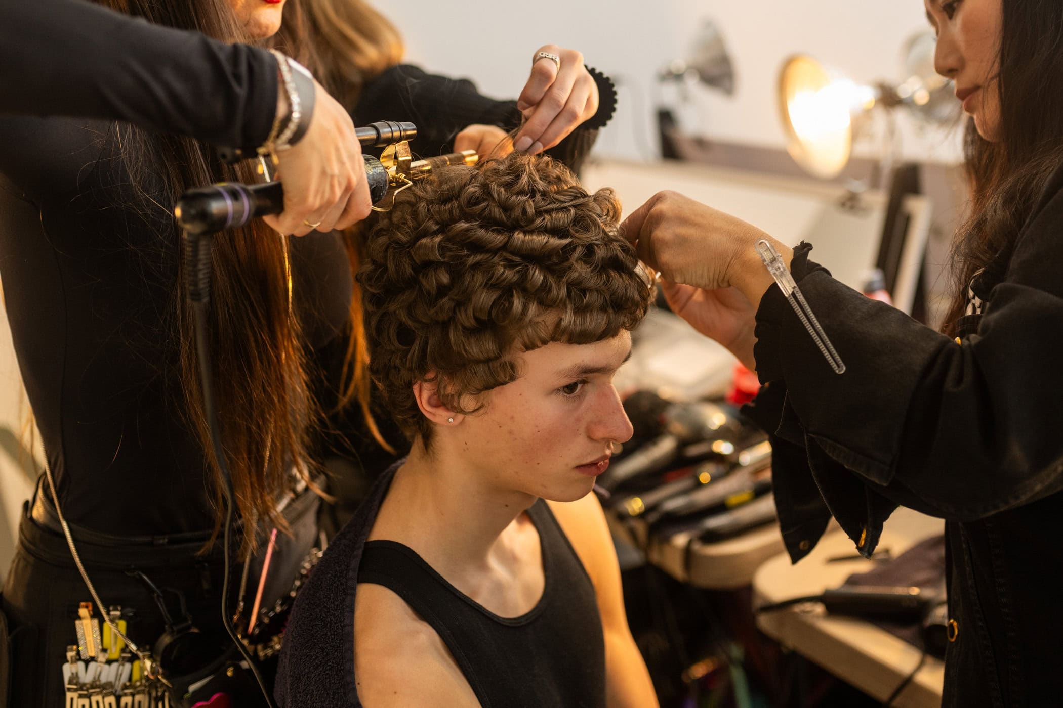 Aknvas  Fall 2025 Fashion Show Backstage