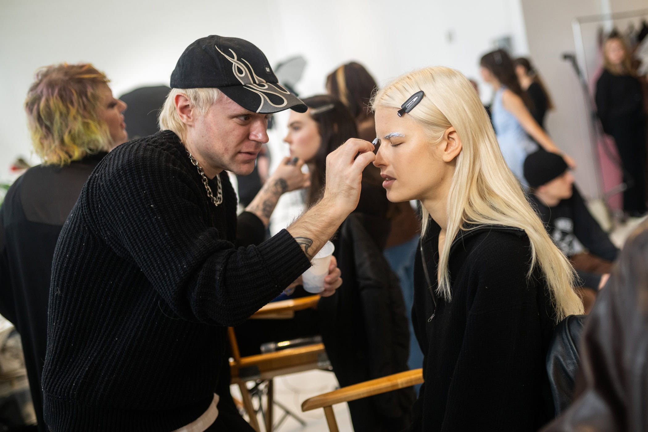 Aknvas  Fall 2025 Fashion Show Backstage