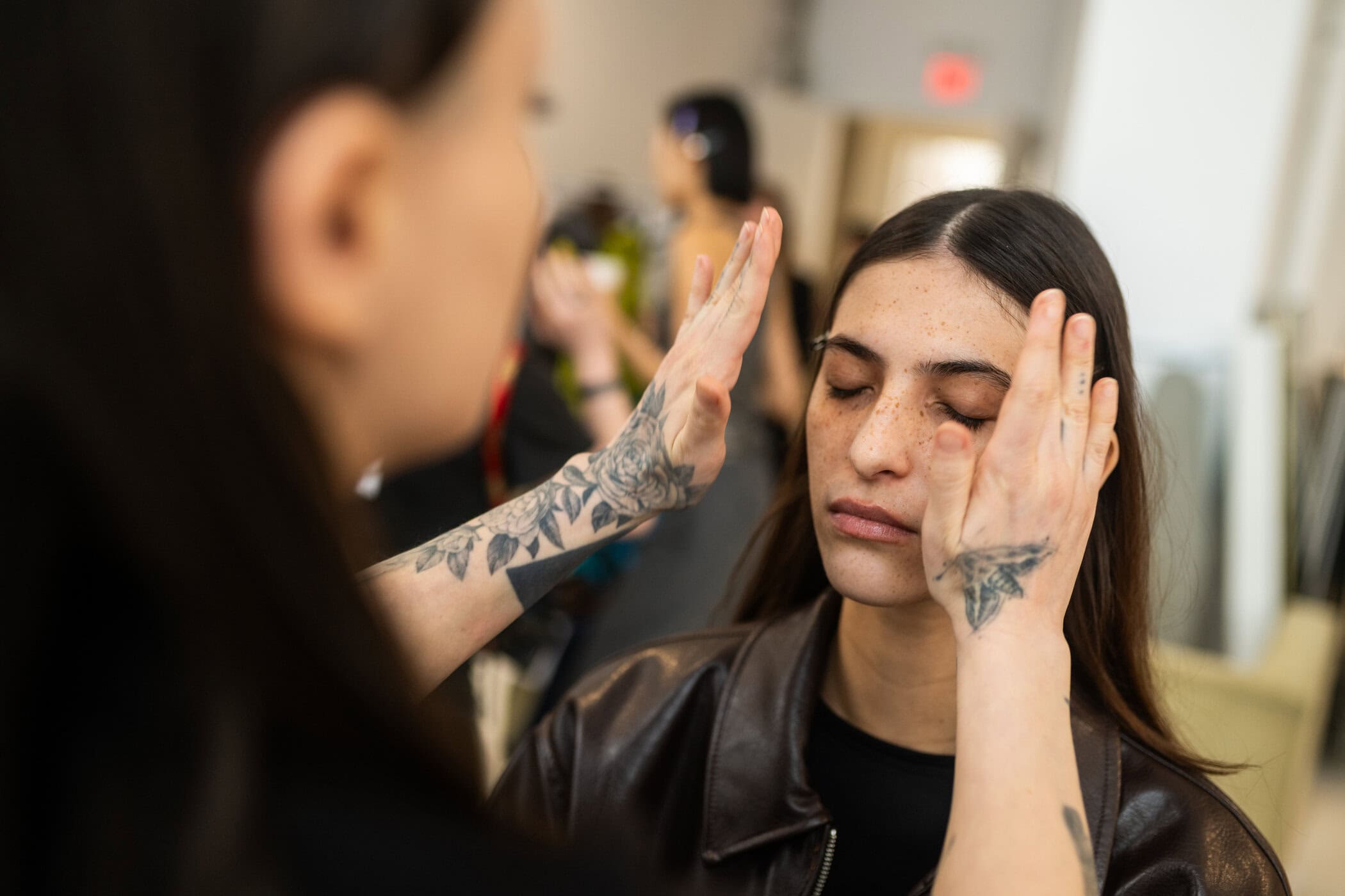 Aknvas  Fall 2025 Fashion Show Backstage