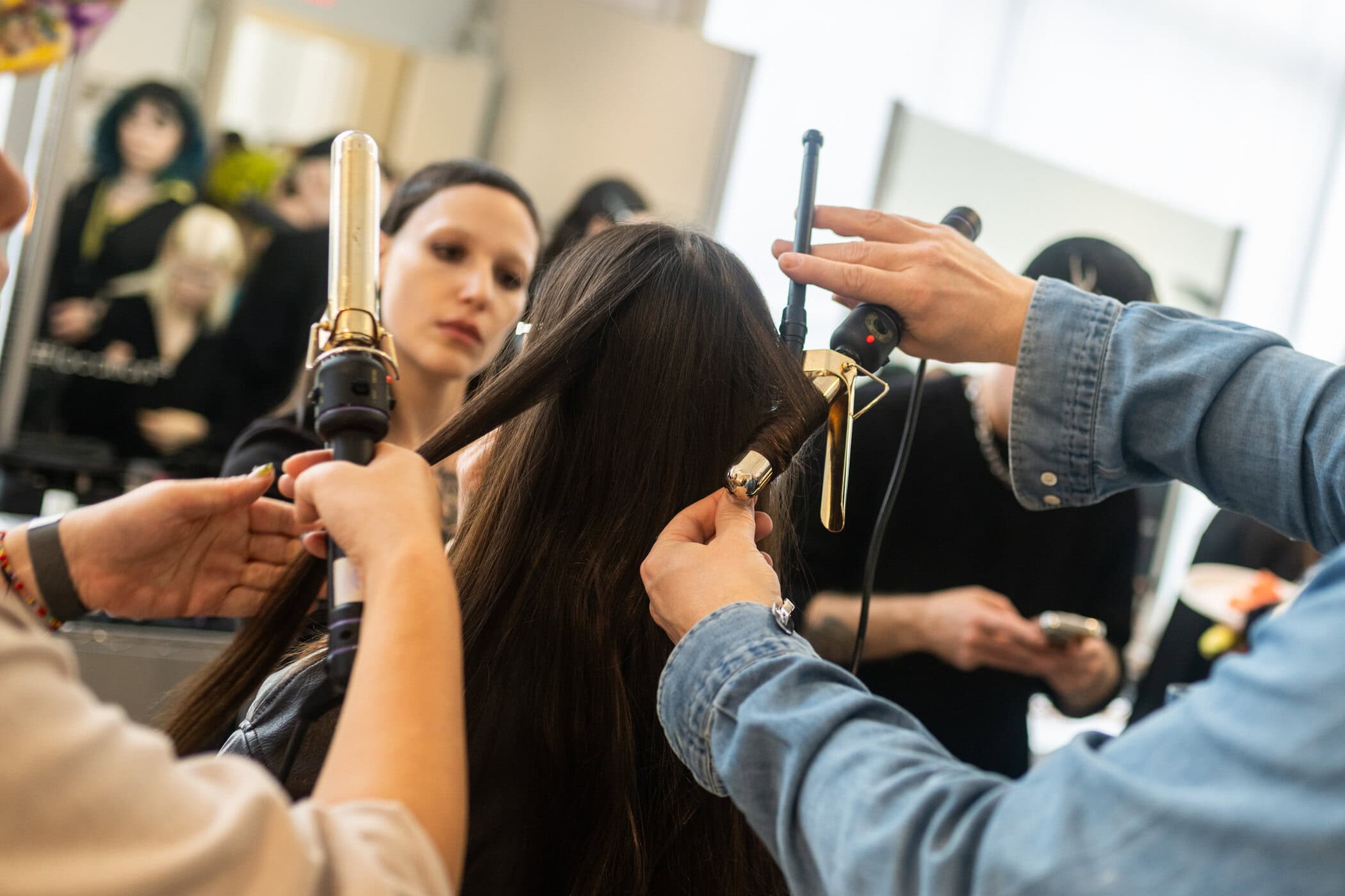 Aknvas  Fall 2025 Fashion Show Backstage