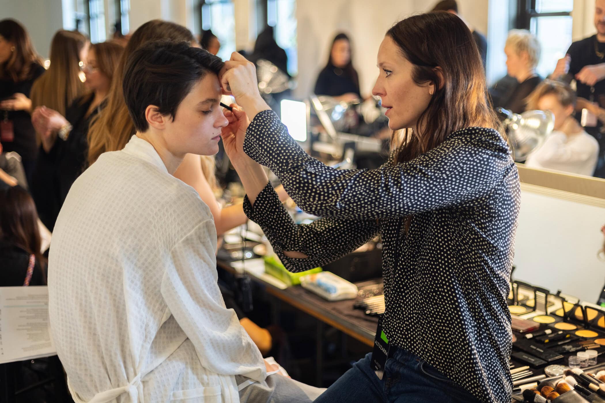 Altuzarra  Fall 2025 Fashion Show Backstage