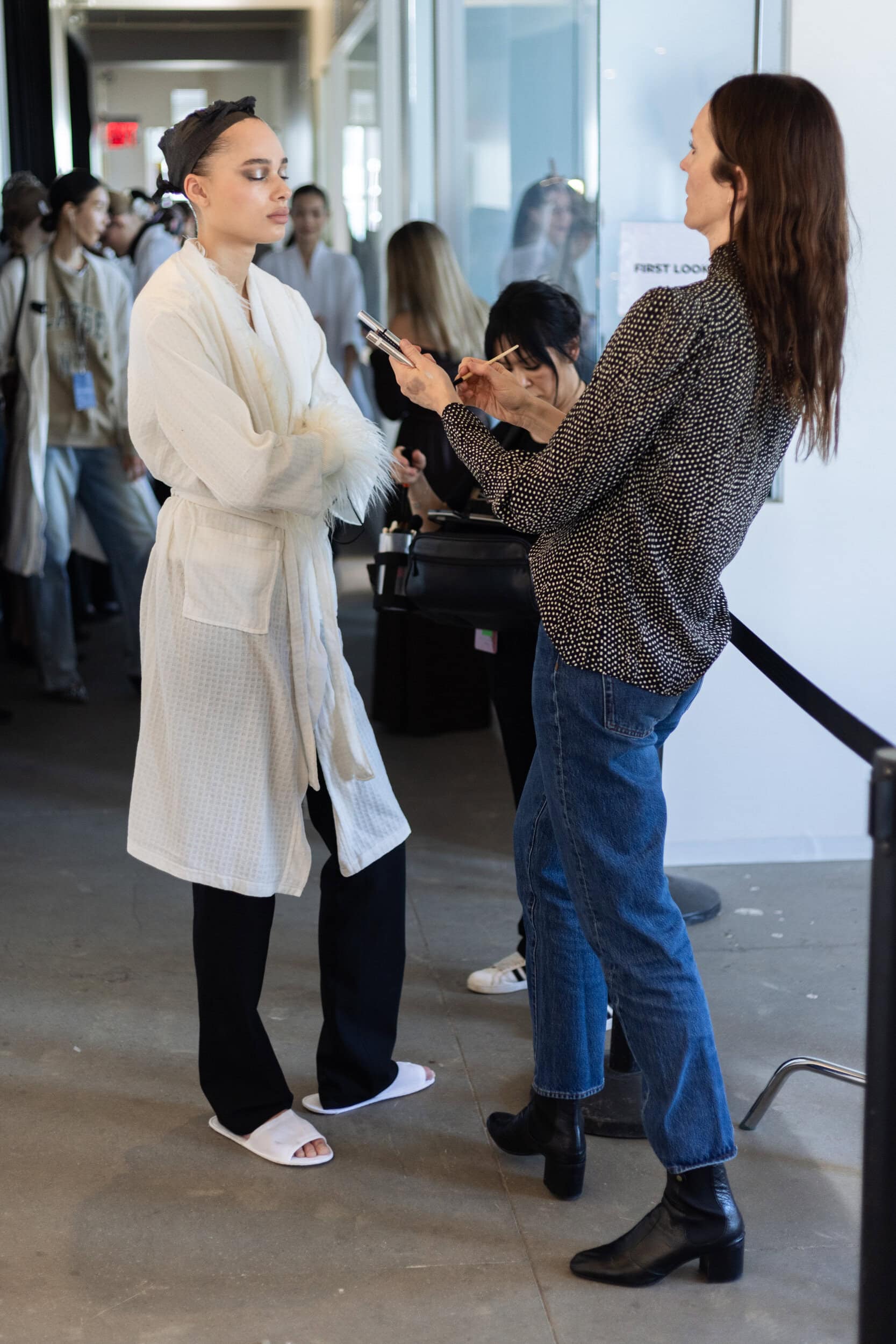 Altuzarra  Fall 2025 Fashion Show Backstage