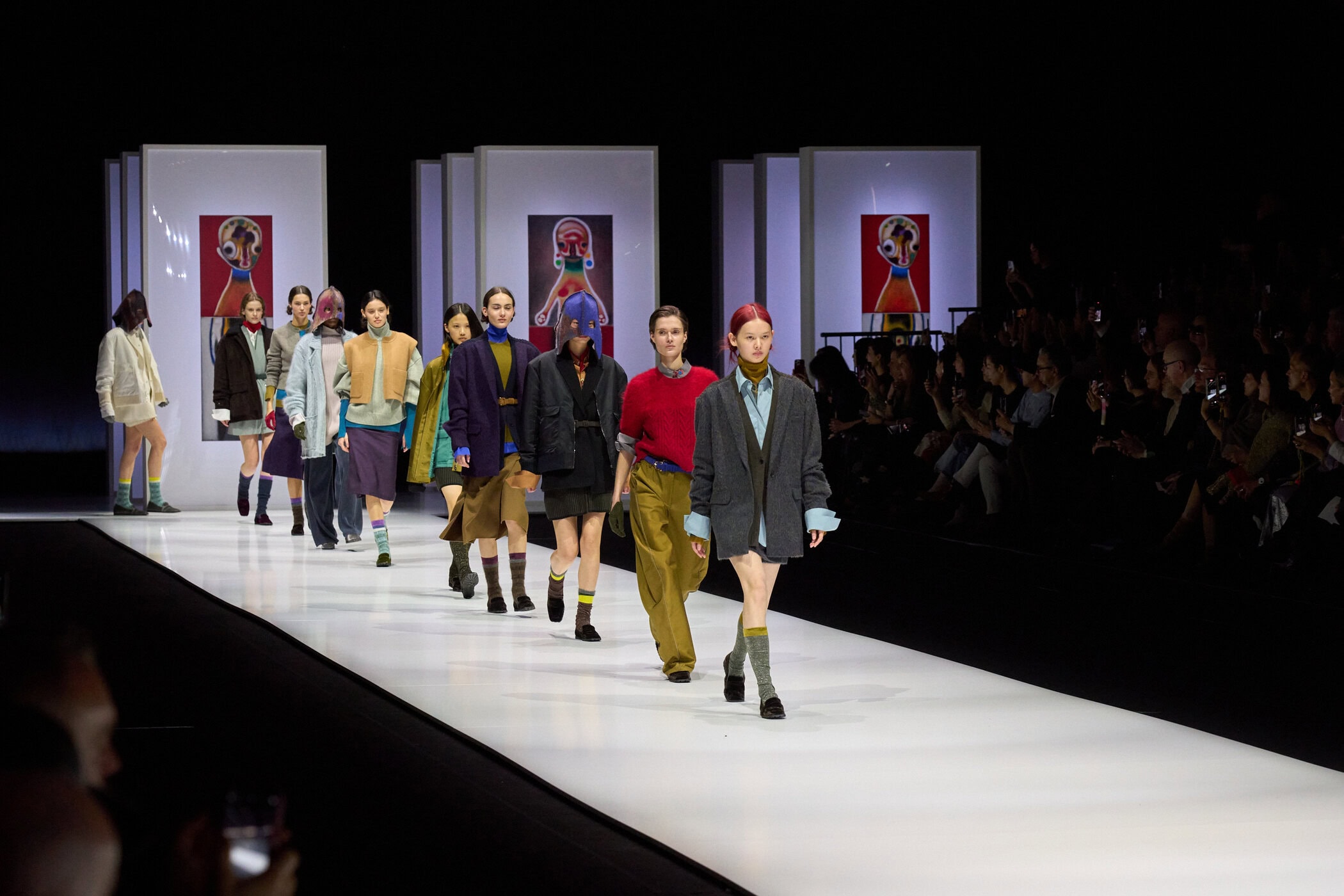 Anteprima Fall 2025 Fashion Show Atmosphere