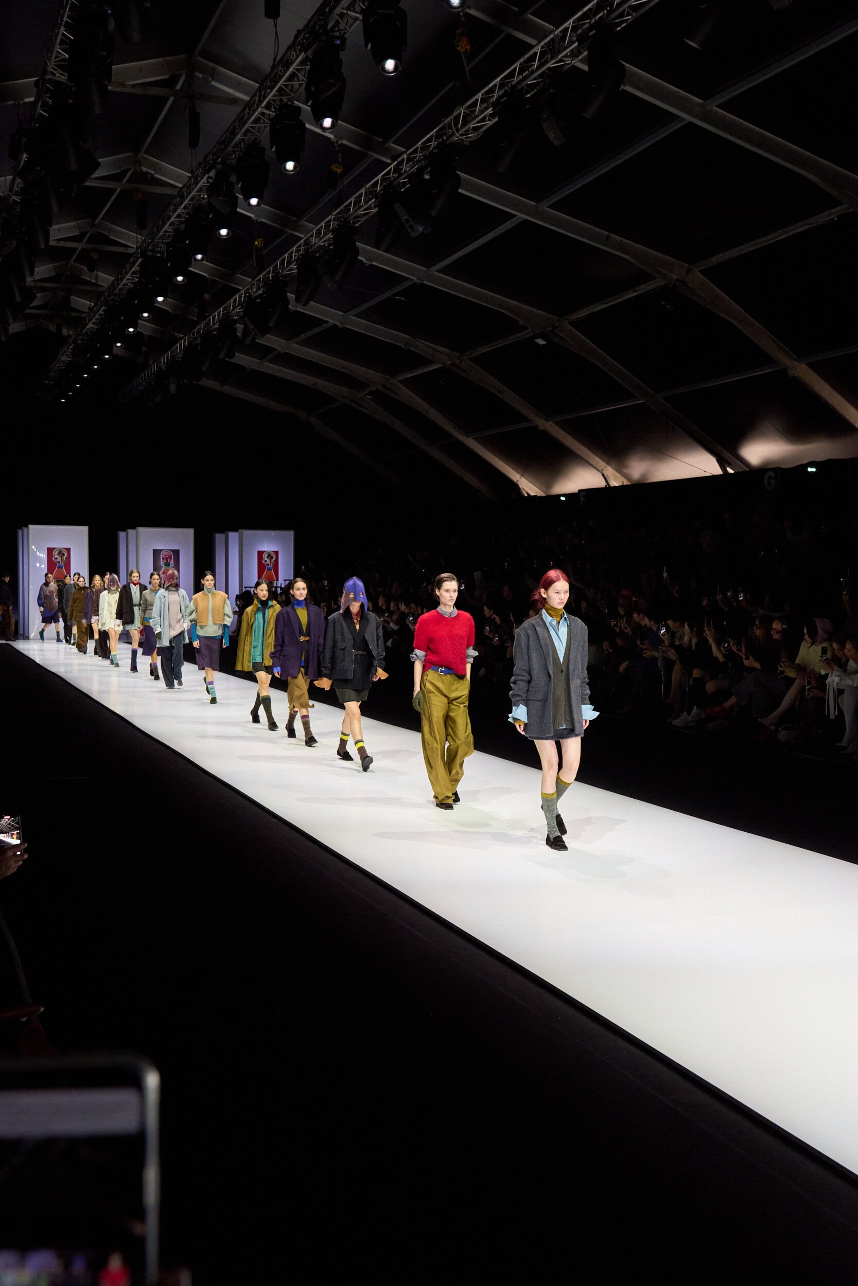 Anteprima Fall 2025 Fashion Show Atmosphere