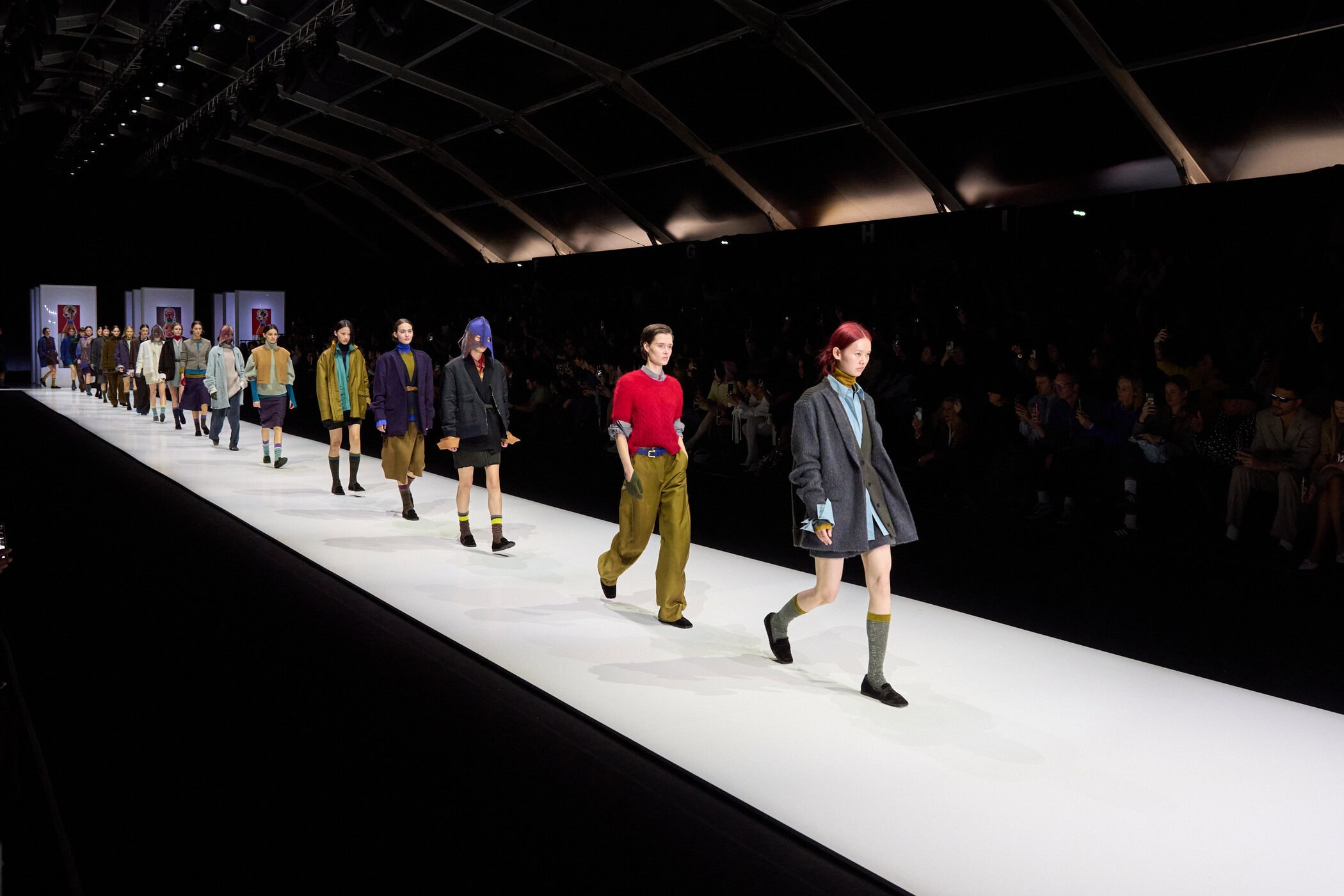 Anteprima Fall 2025 Fashion Show Atmosphere