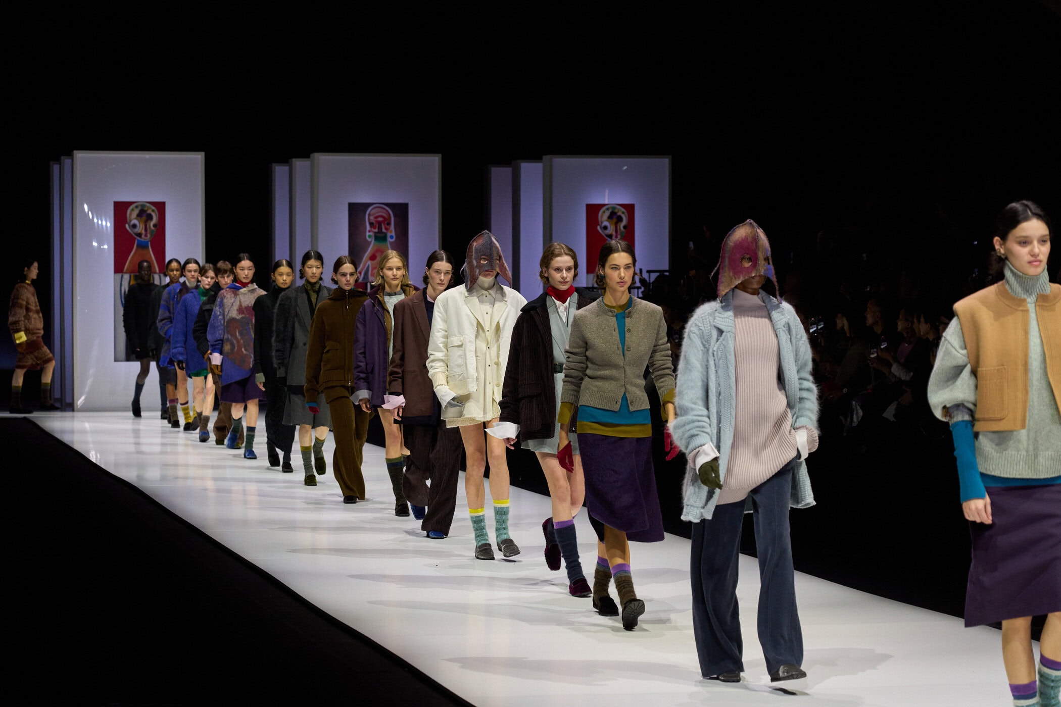 Anteprima Fall 2025 Fashion Show Atmosphere