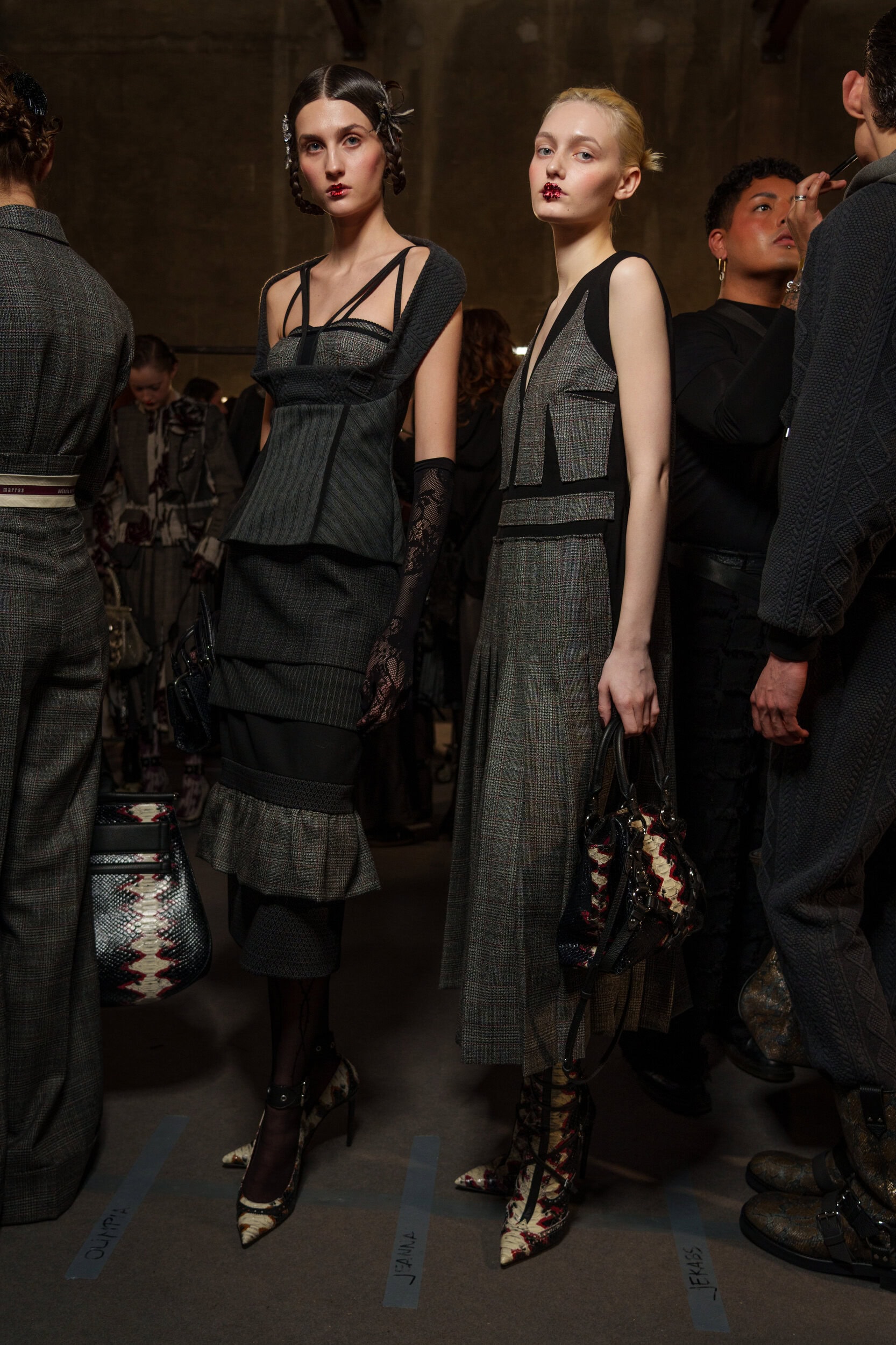 Antonio Marras Fall 2025 Fashion Show Backstage