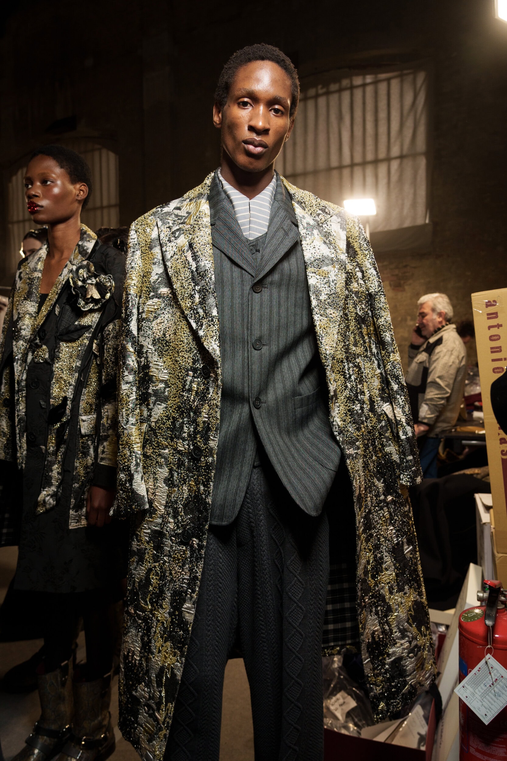 Antonio Marras Fall 2025 Fashion Show Backstage