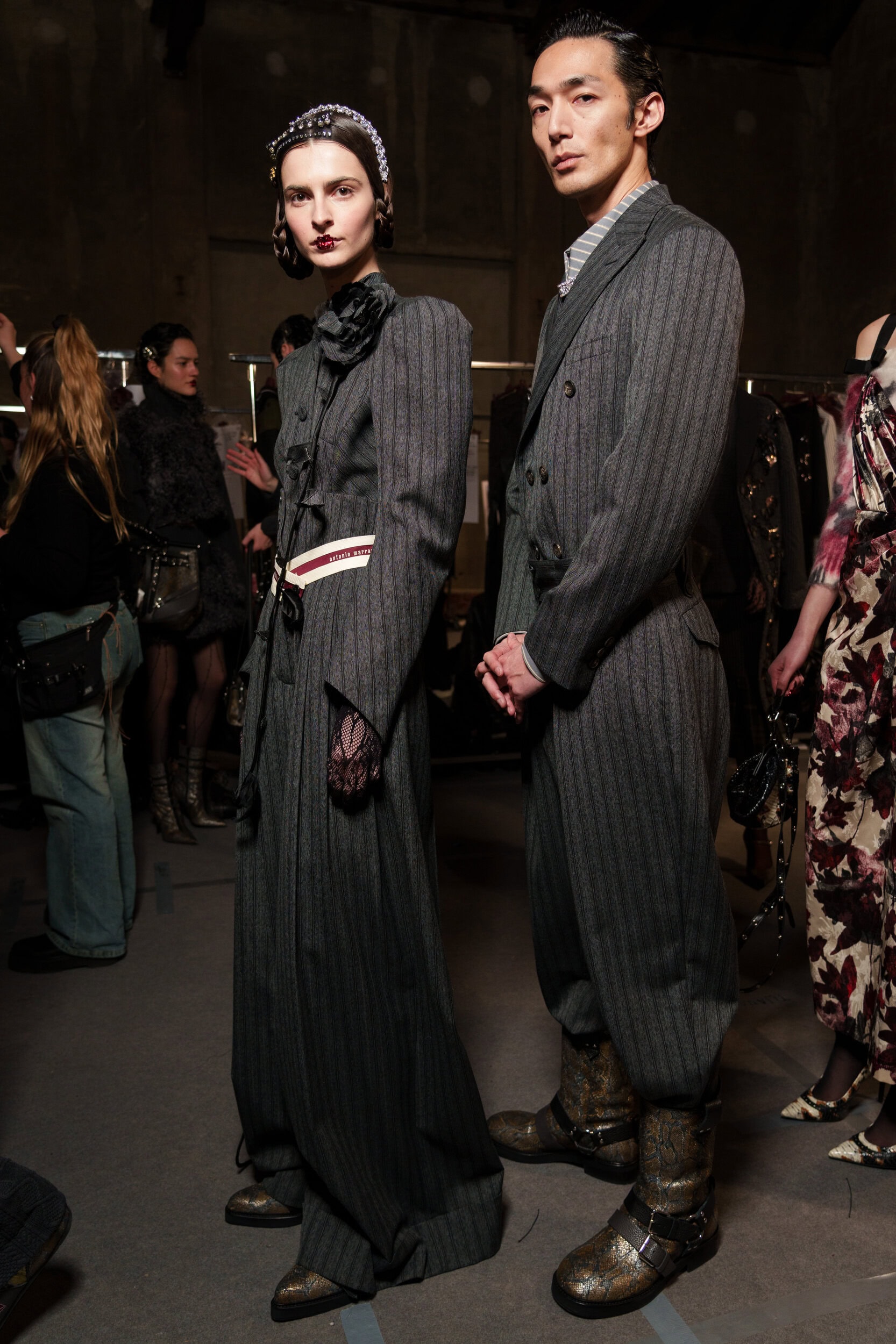 Antonio Marras Fall 2025 Fashion Show Backstage