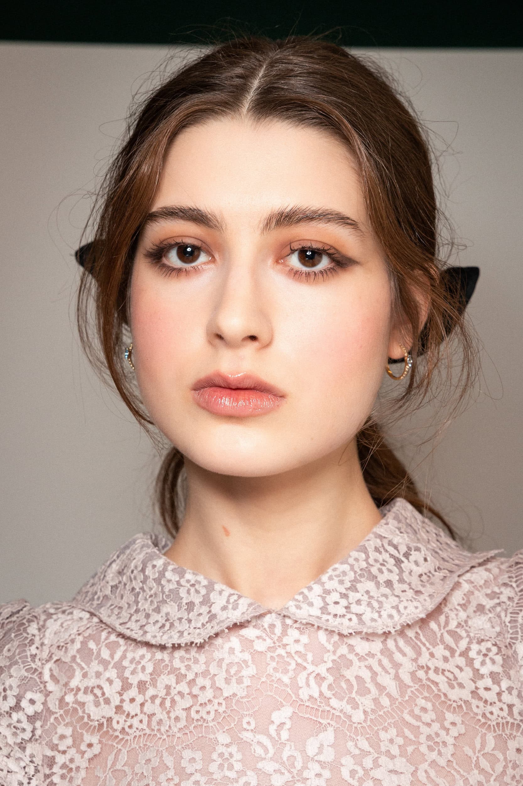 Luisa Beccaria Fall 2025 Fashion Show Backstage