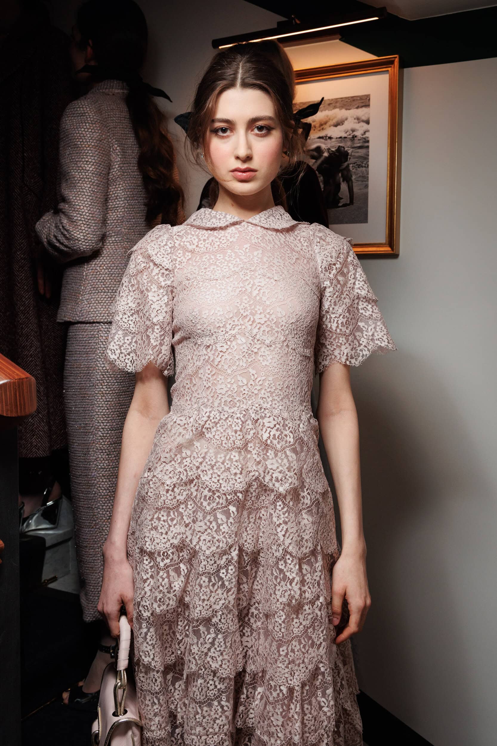 Luisa Beccaria Fall 2025 Fashion Show Backstage