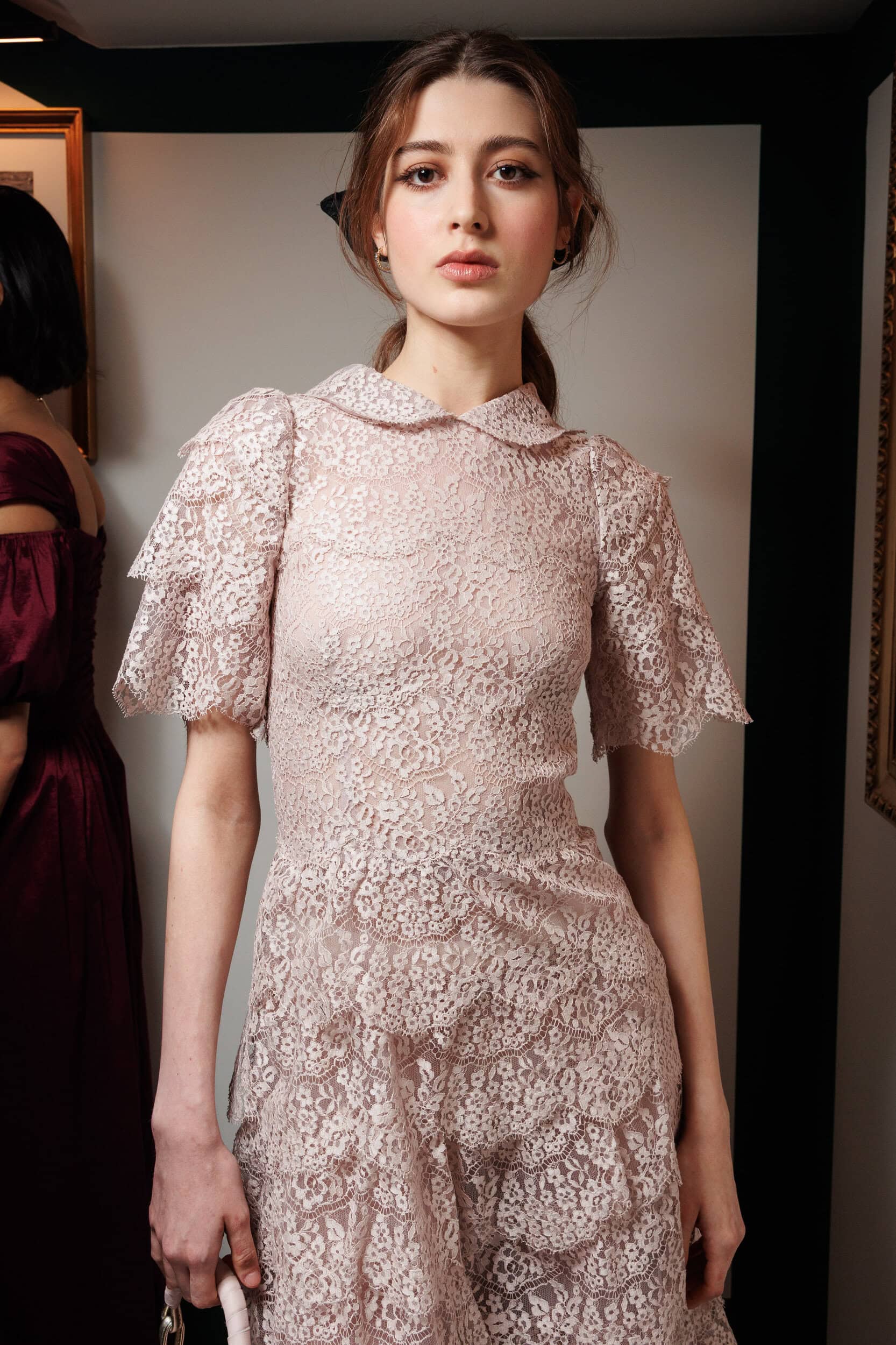 Luisa Beccaria Fall 2025 Fashion Show Backstage