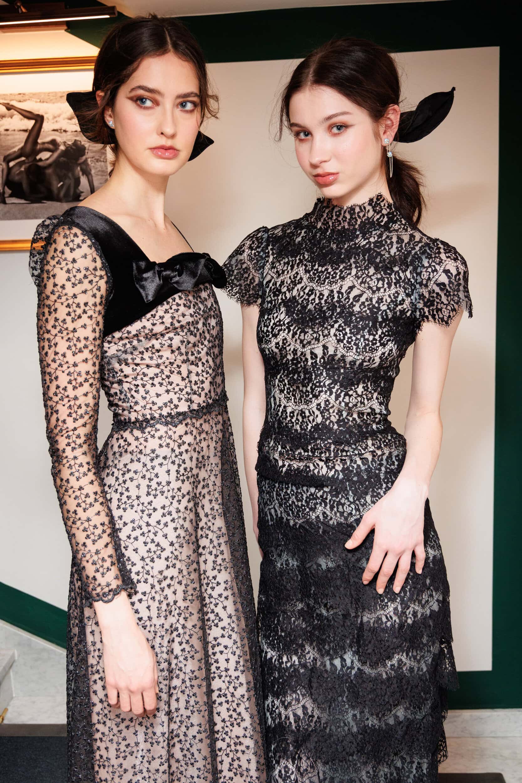 Luisa Beccaria Fall 2025 Fashion Show Backstage