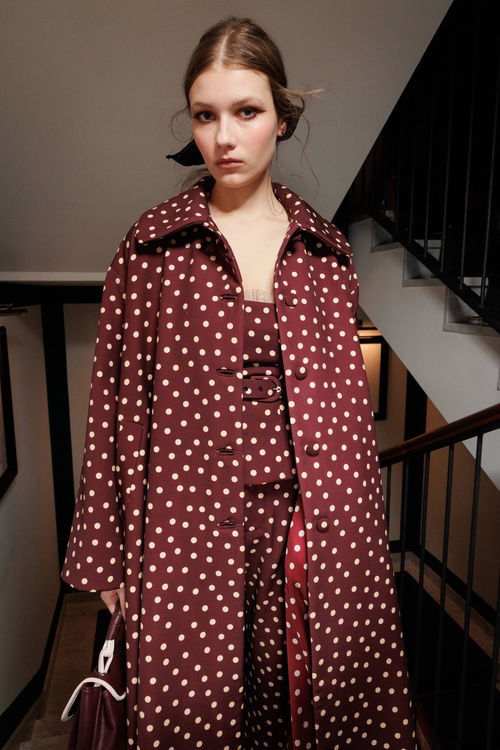 Luisa Beccaria Fall 2025 Fashion Show Backstage