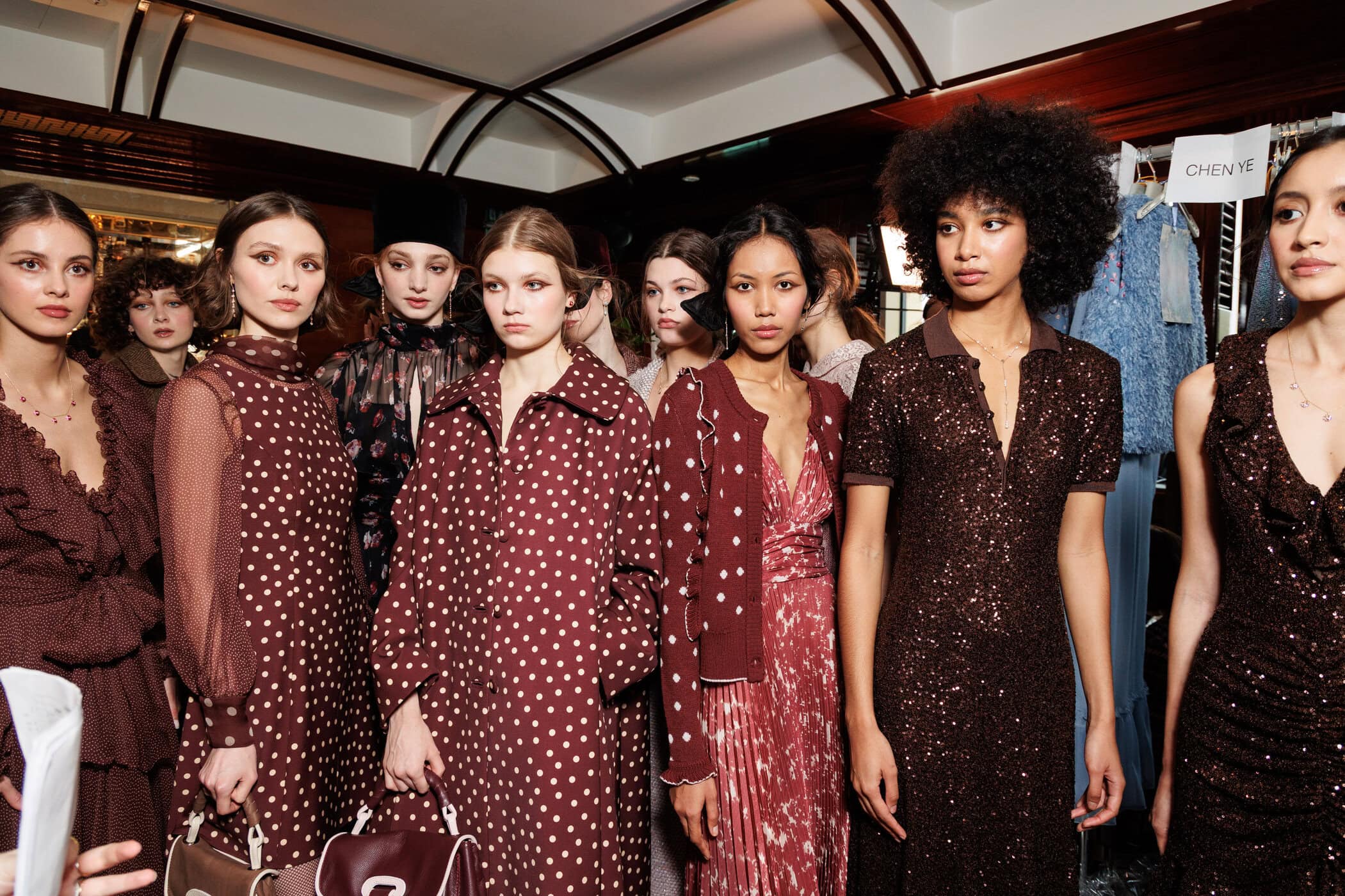 Luisa Beccaria Fall 2025 Fashion Show Backstage